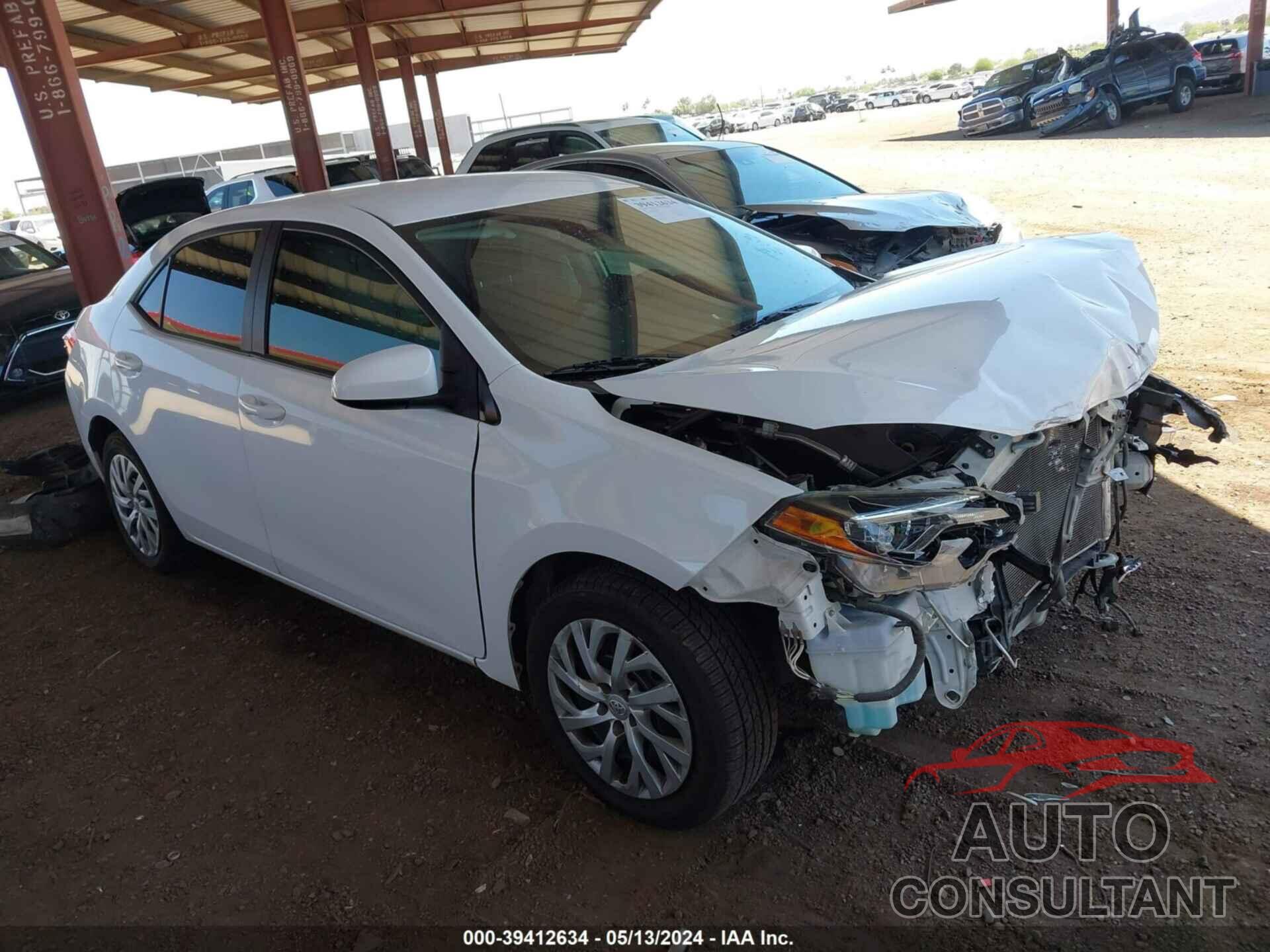 TOYOTA COROLLA 2018 - 2T1BURHE0JC113388