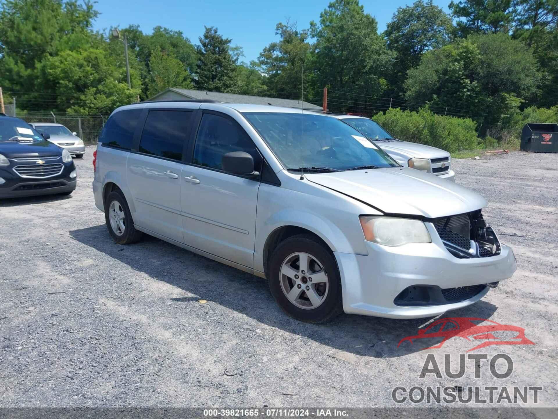 DODGE GRAND CARAVAN 2012 - 2C4RDGCG6CR104662