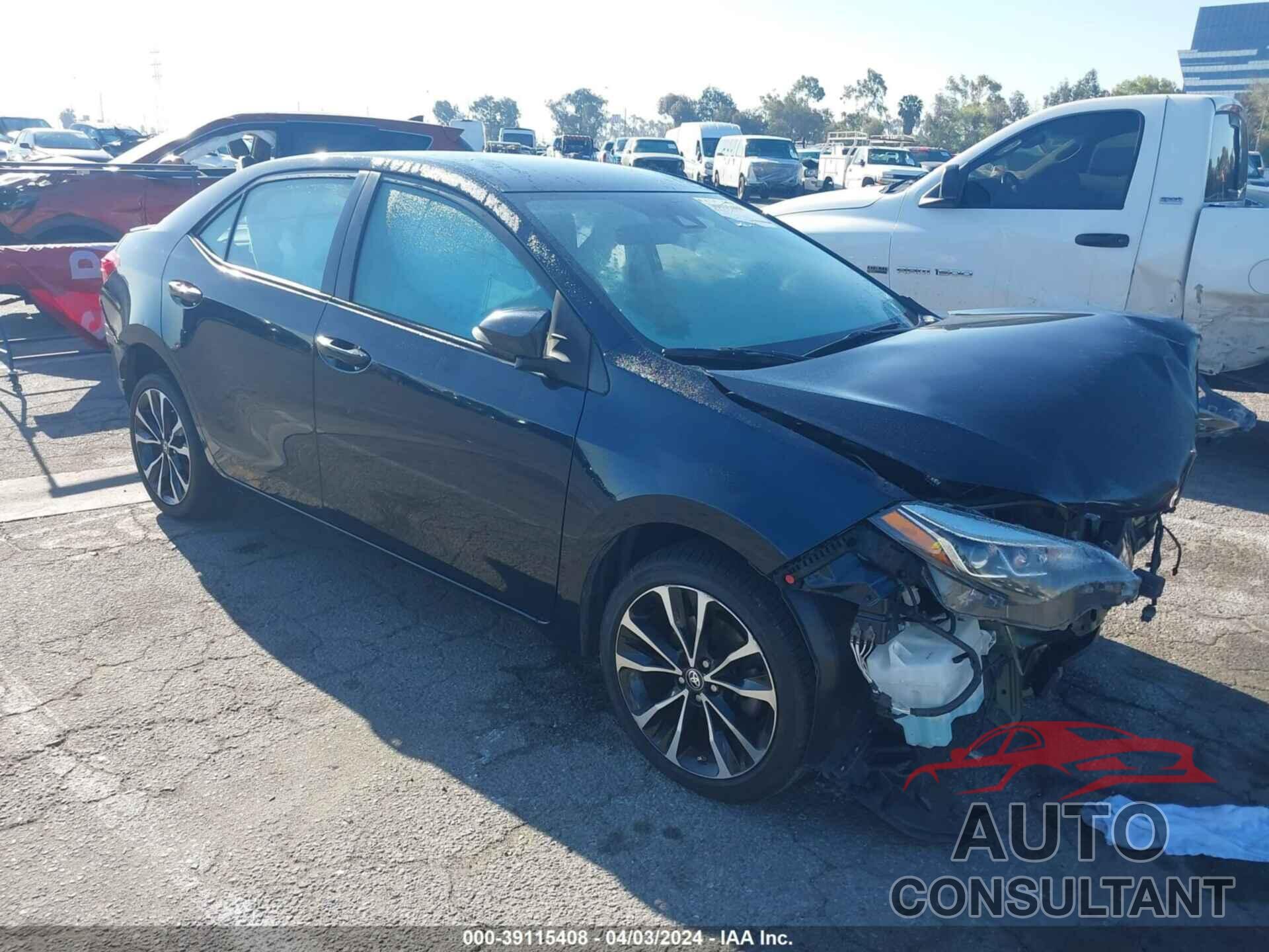 TOYOTA COROLLA 2018 - 5YFBURHE8JP771301