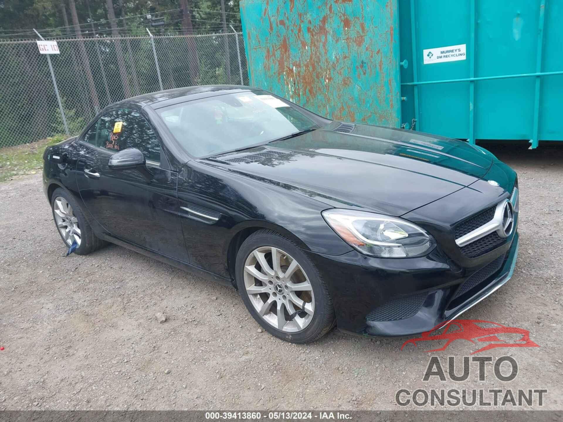 MERCEDES-BENZ SLC 300 2017 - WDDPK3JA7HF140241