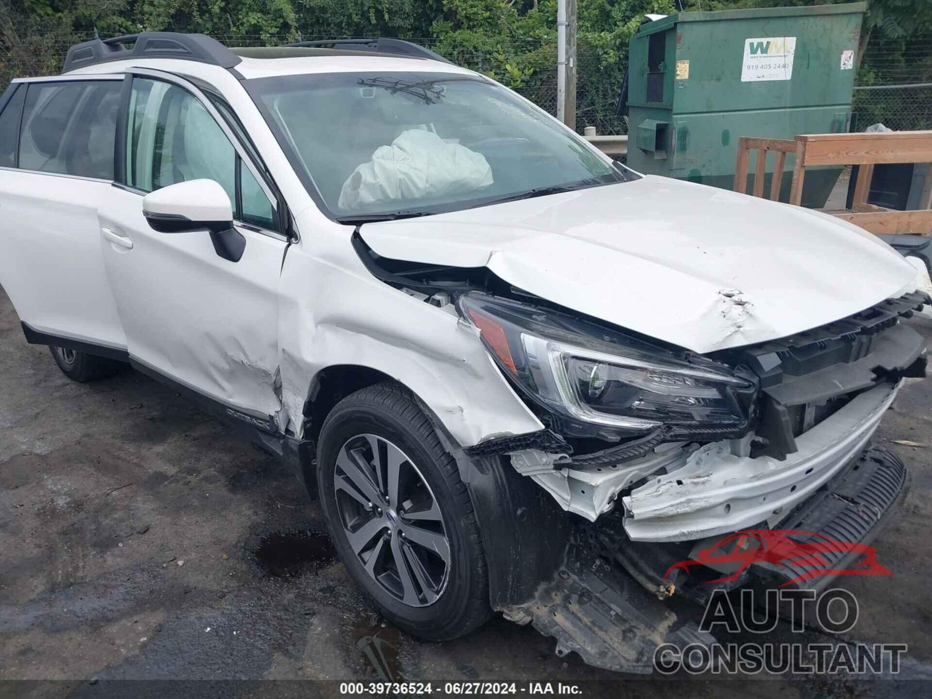 SUBARU OUTBACK 2018 - 4S4BSENC5J3331414