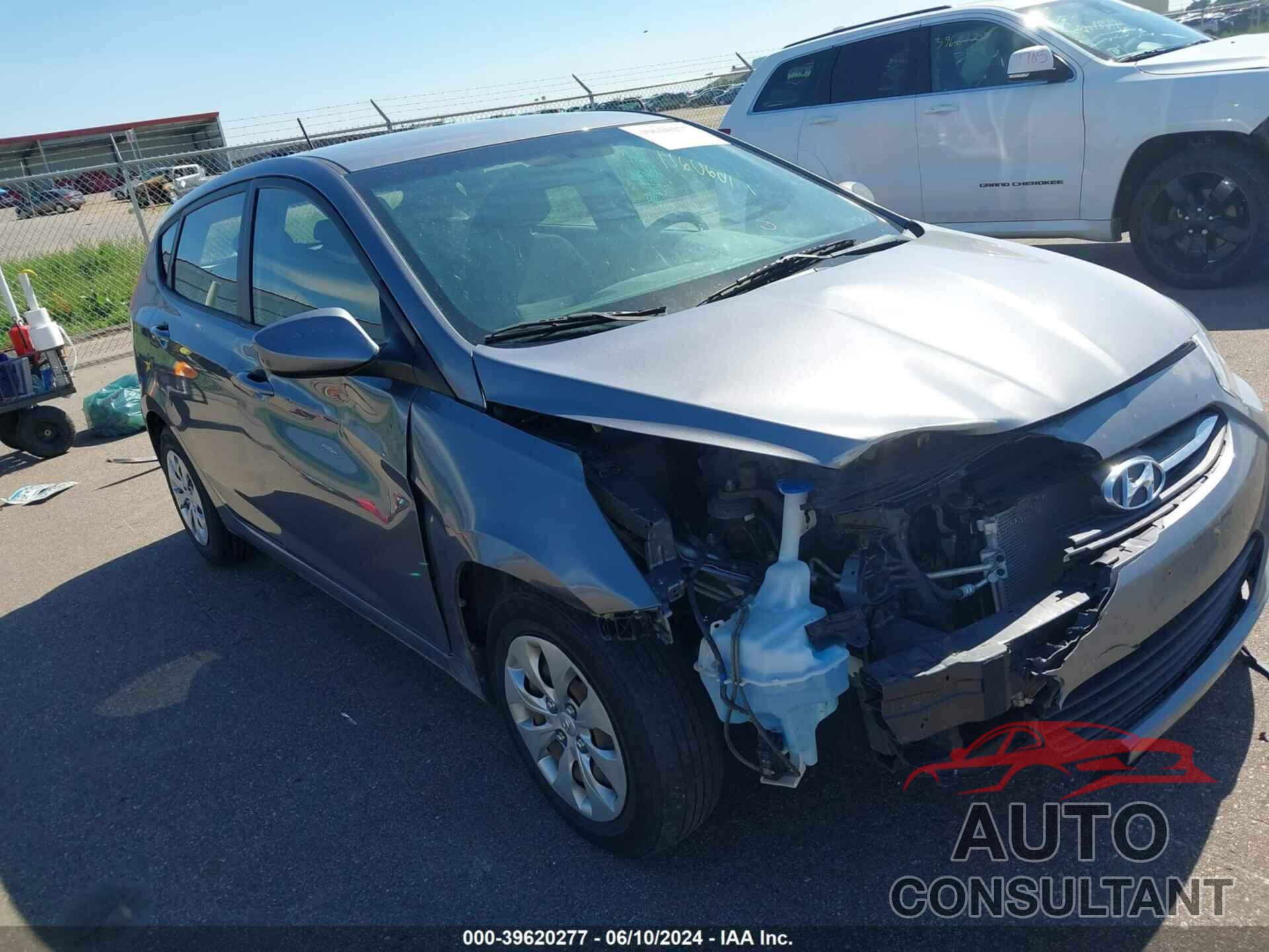 HYUNDAI ACCENT 2017 - KMHCT5AE8HU344476