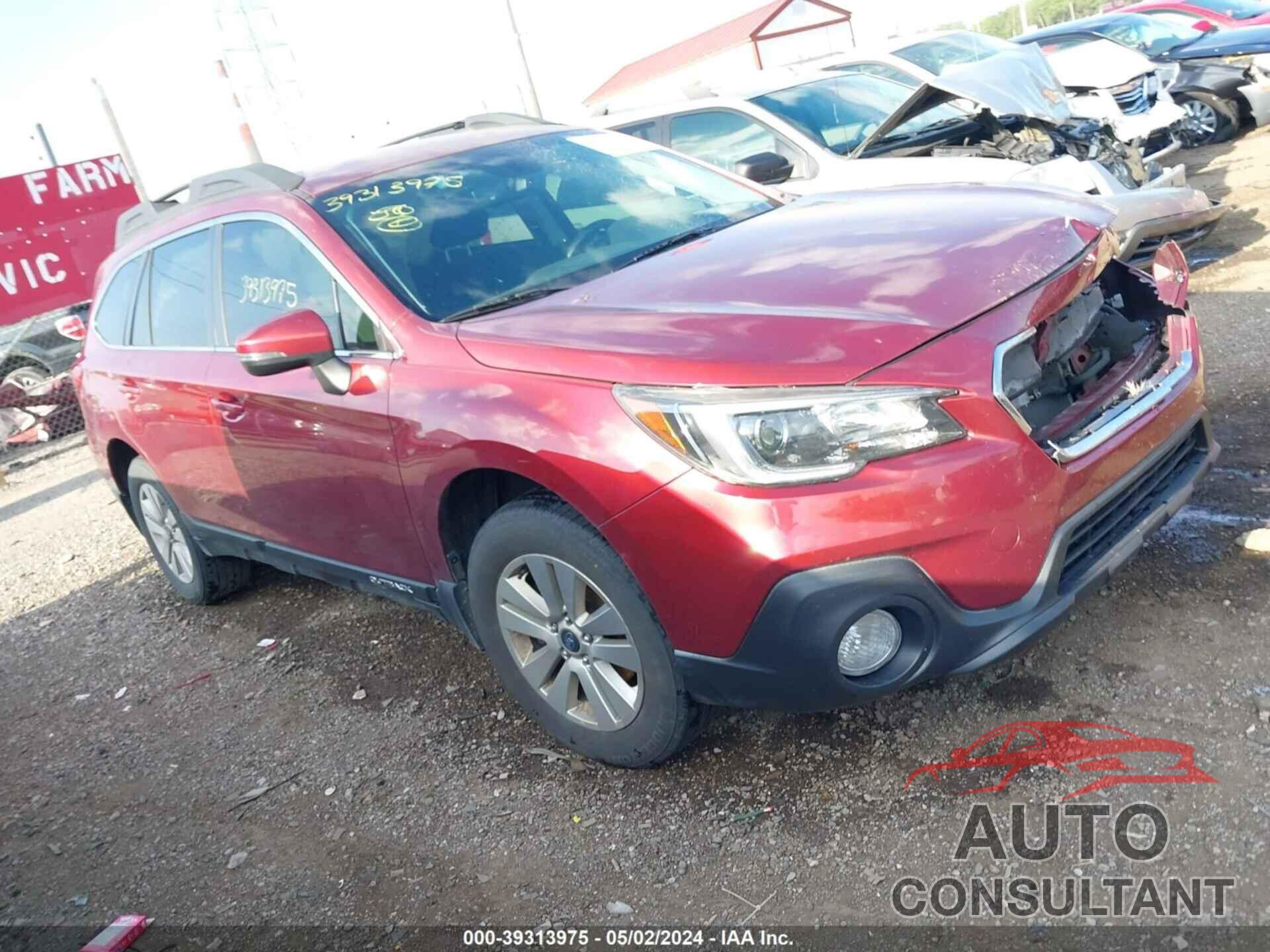 SUBARU OUTBACK 2018 - 4S4BSAFC4J3387917