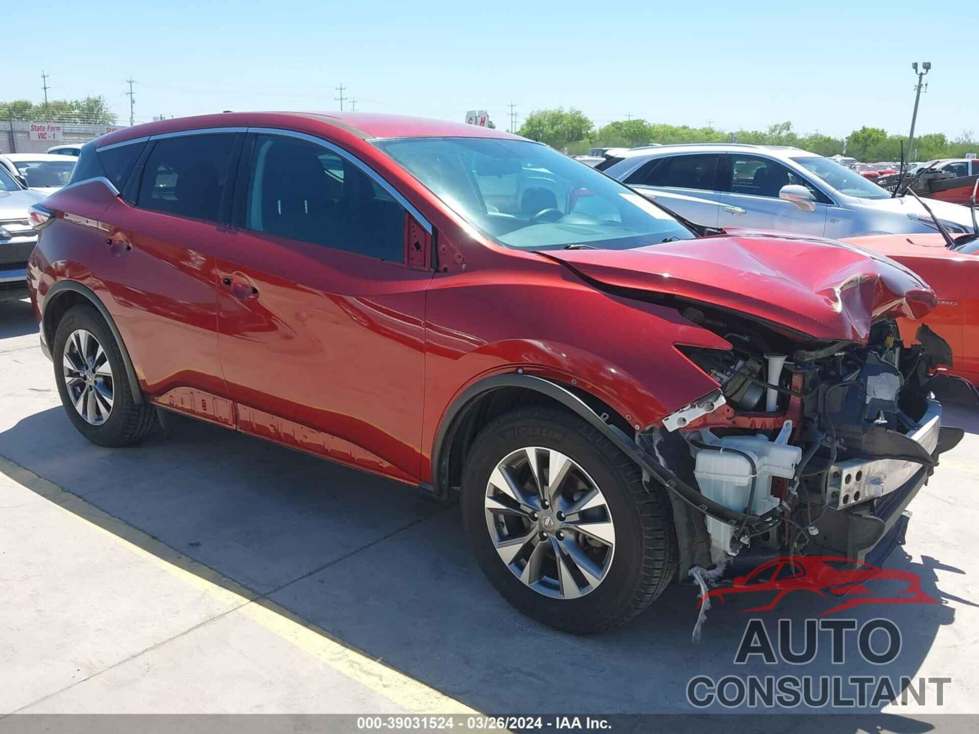 NISSAN MURANO 2017 - 5N1AZ2MG9HN132455