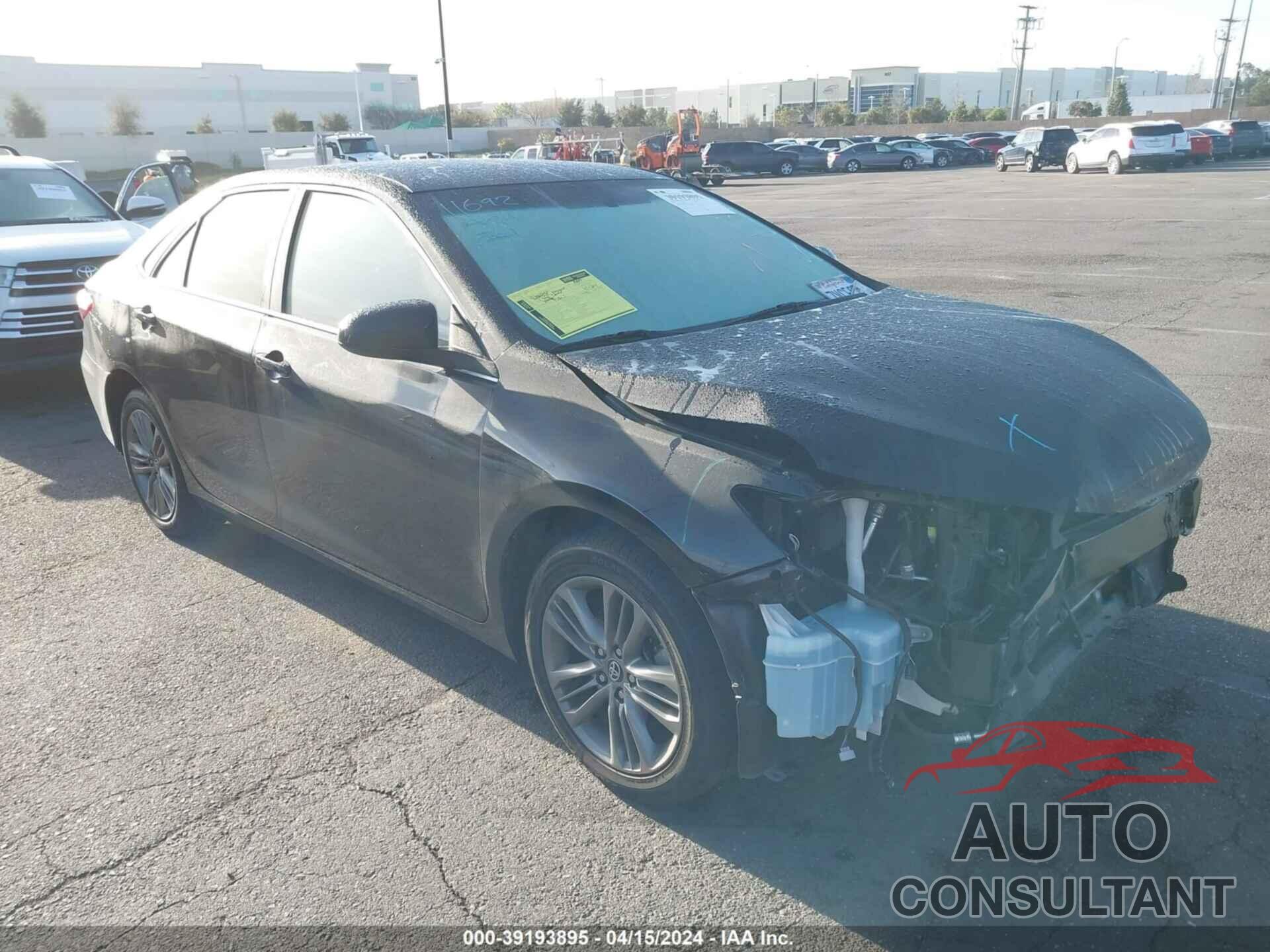 TOYOTA CAMRY 2017 - 4T1BF1FK4HU642890