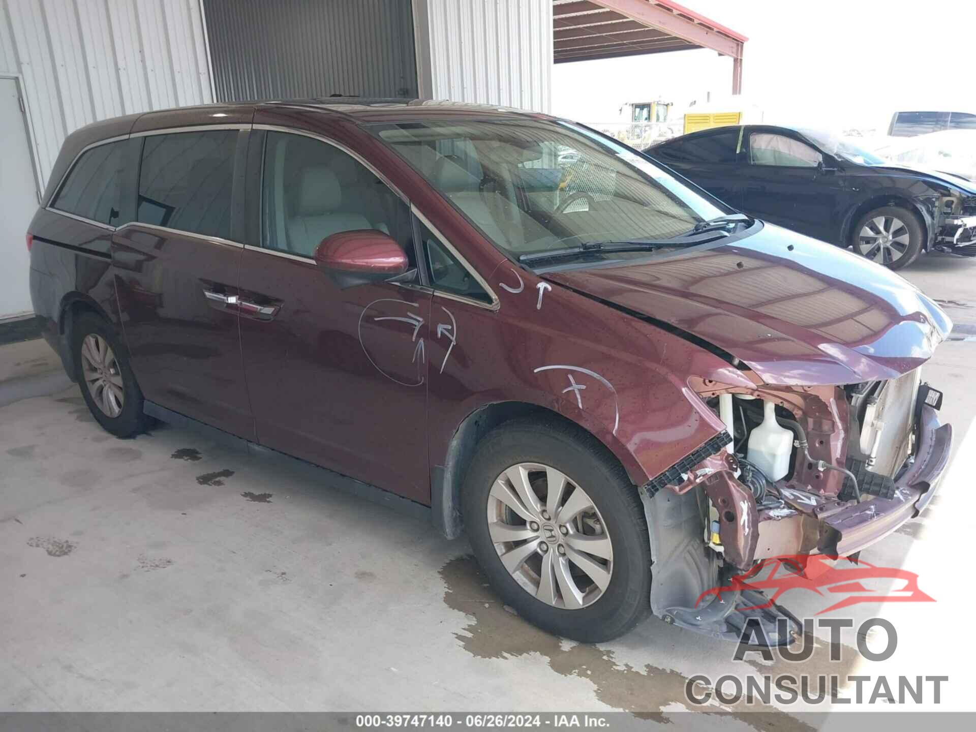 HONDA ODYSSEY 2016 - 5FNRL5H63GB166240