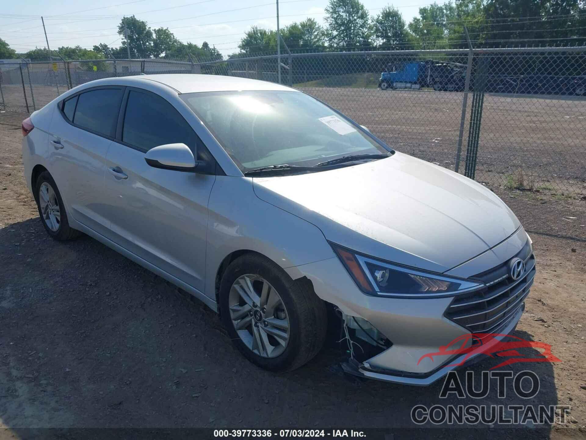 HYUNDAI ELANTRA 2020 - 5NPD84LFXLH519713