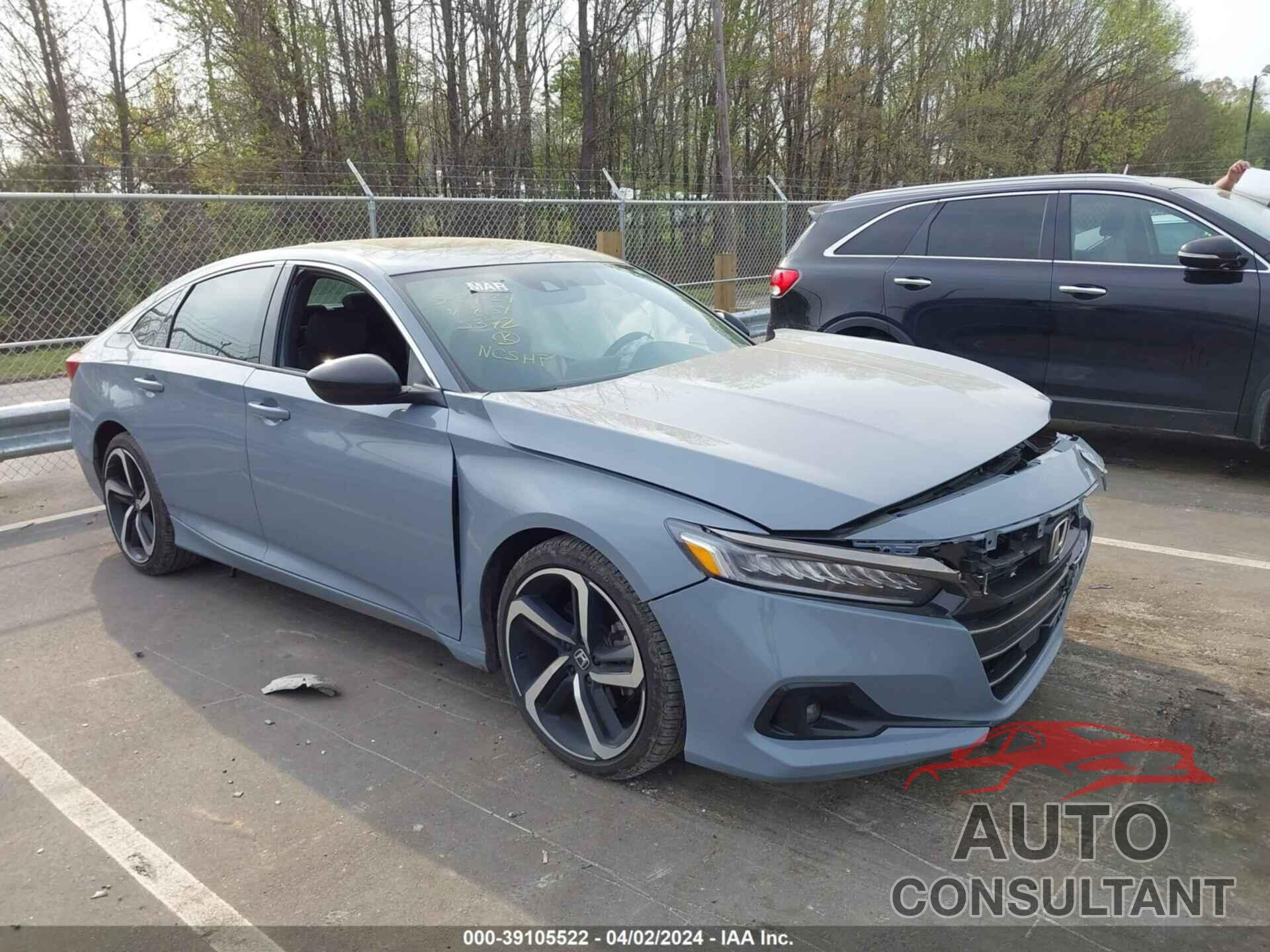HONDA ACCORD 2022 - 1HGCV2F37NA018154
