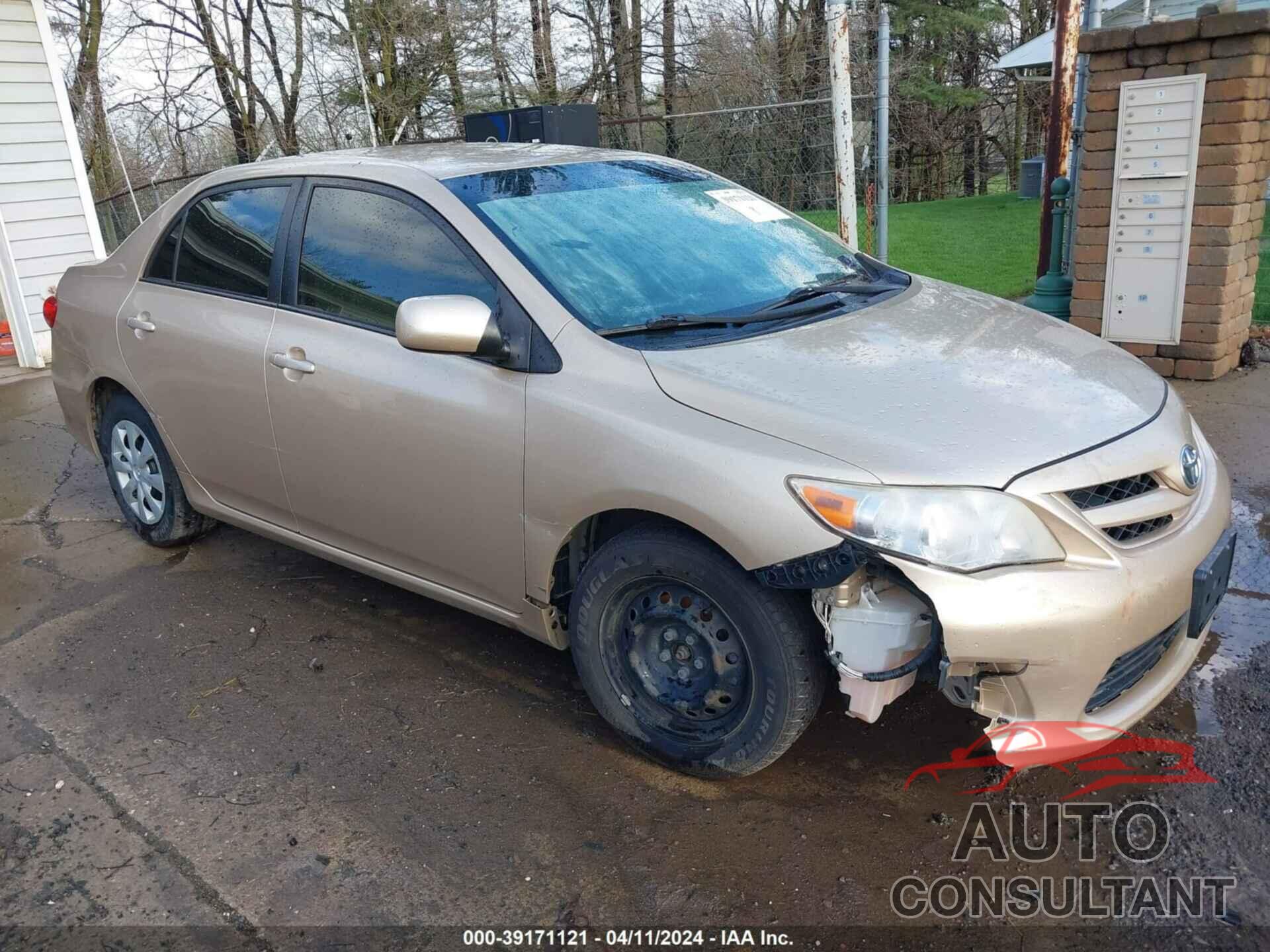 TOYOTA COROLLA 2011 - JTDBU4EE2B9145029