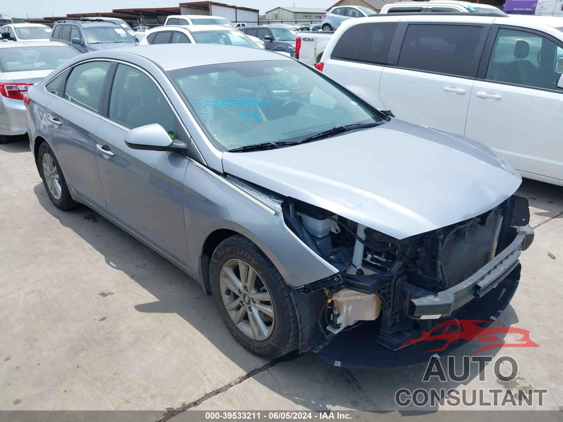 HYUNDAI SONATA 2017 - 5NPE24AF8HH481298