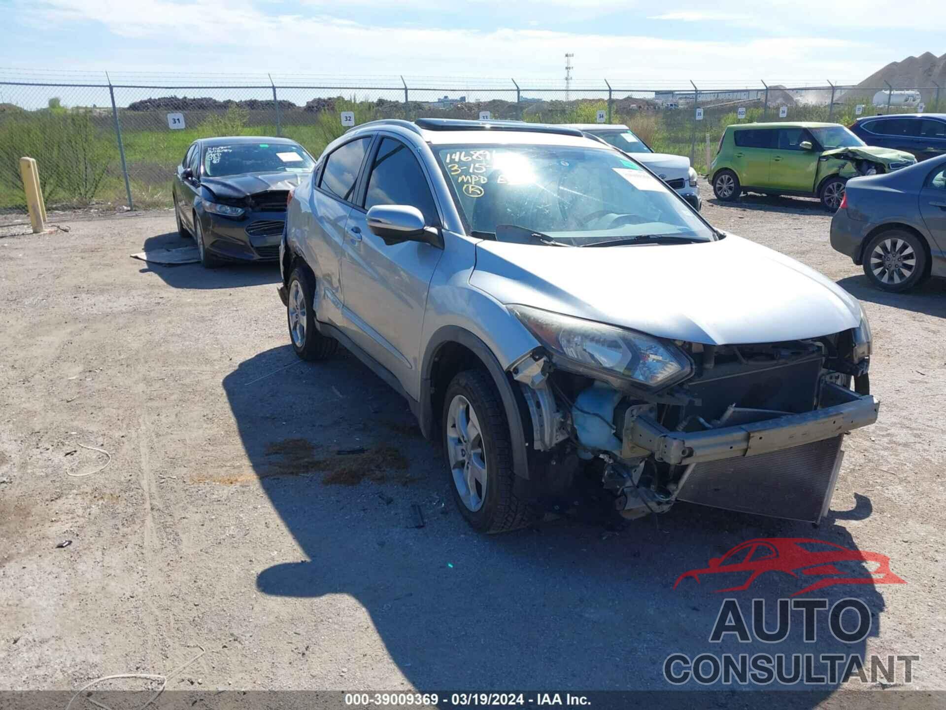 HONDA HR-V 2016 - 3CZRU6H78GM750893