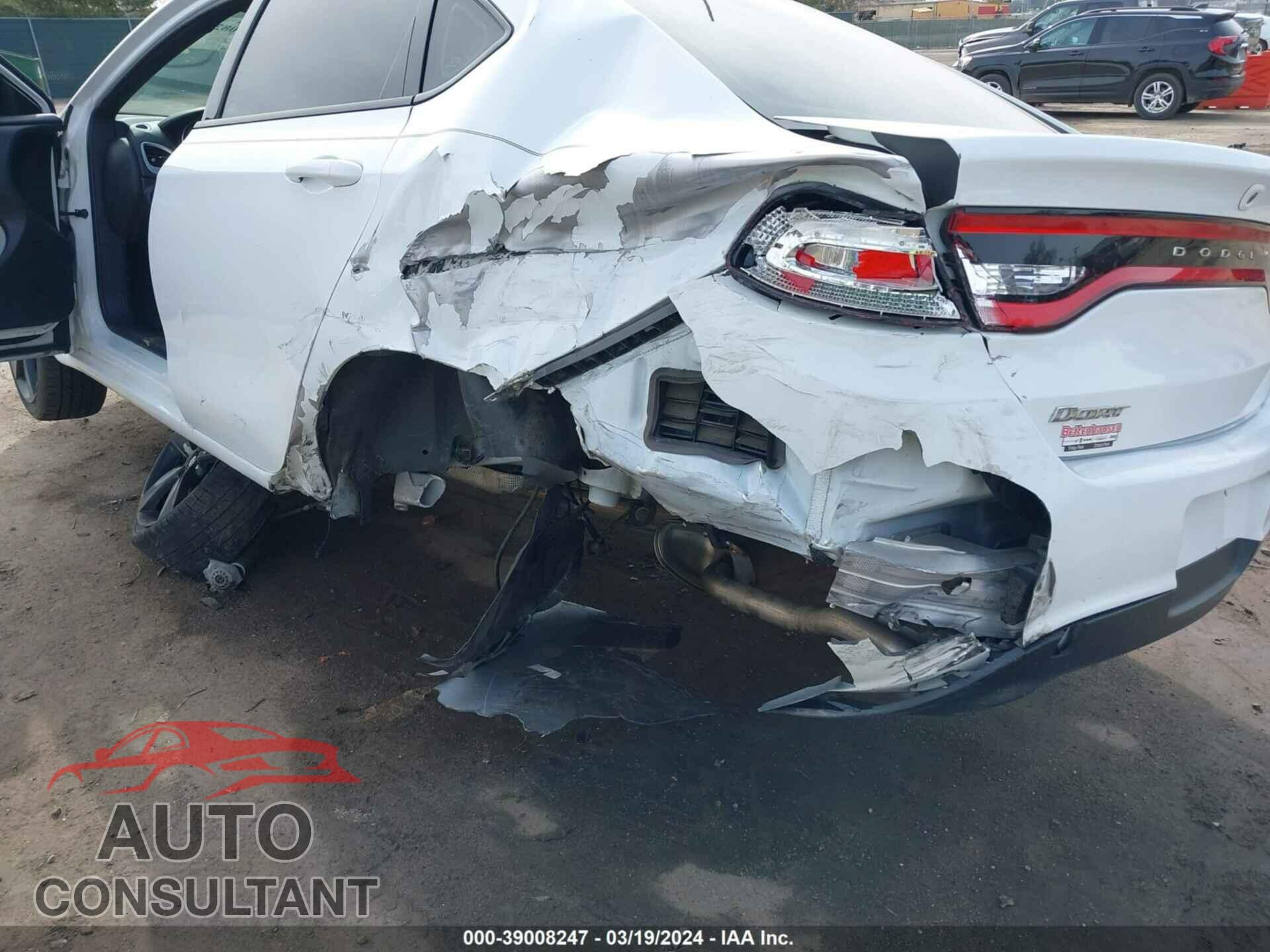 DODGE DART 2016 - 1C3CDFBB4GD530871