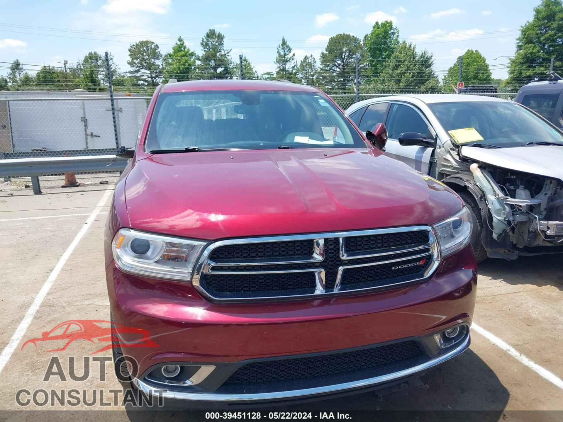 DODGE DURANGO 2017 - 1C4RDHAG4HC748444