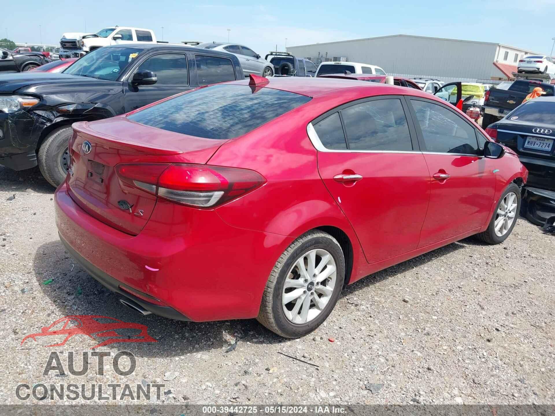 KIA FORTE 2017 - 3KPFL4A77HE127433