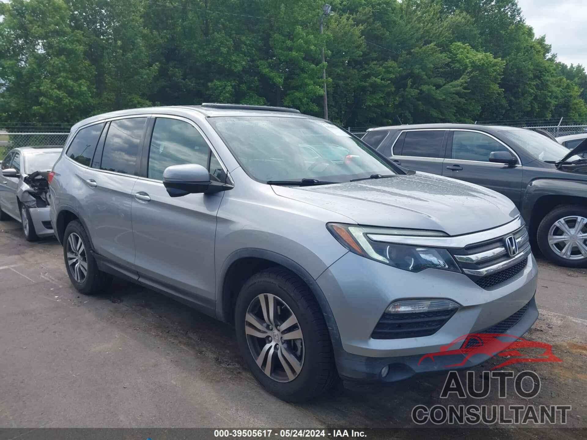 HONDA PILOT 2016 - 5FNYF6H52GB083186