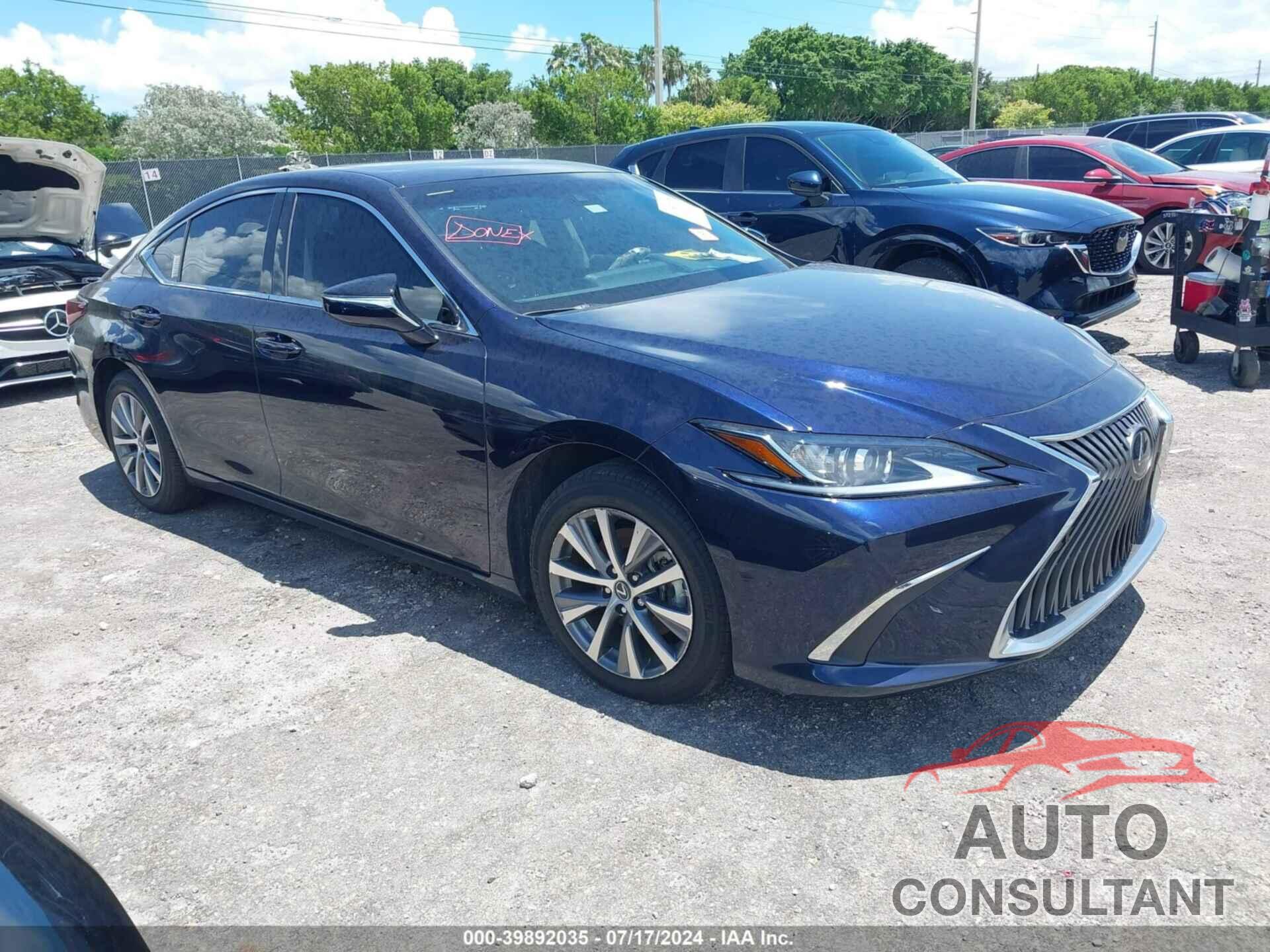 LEXUS ES 350 2020 - 58ADZ1B19LU060718