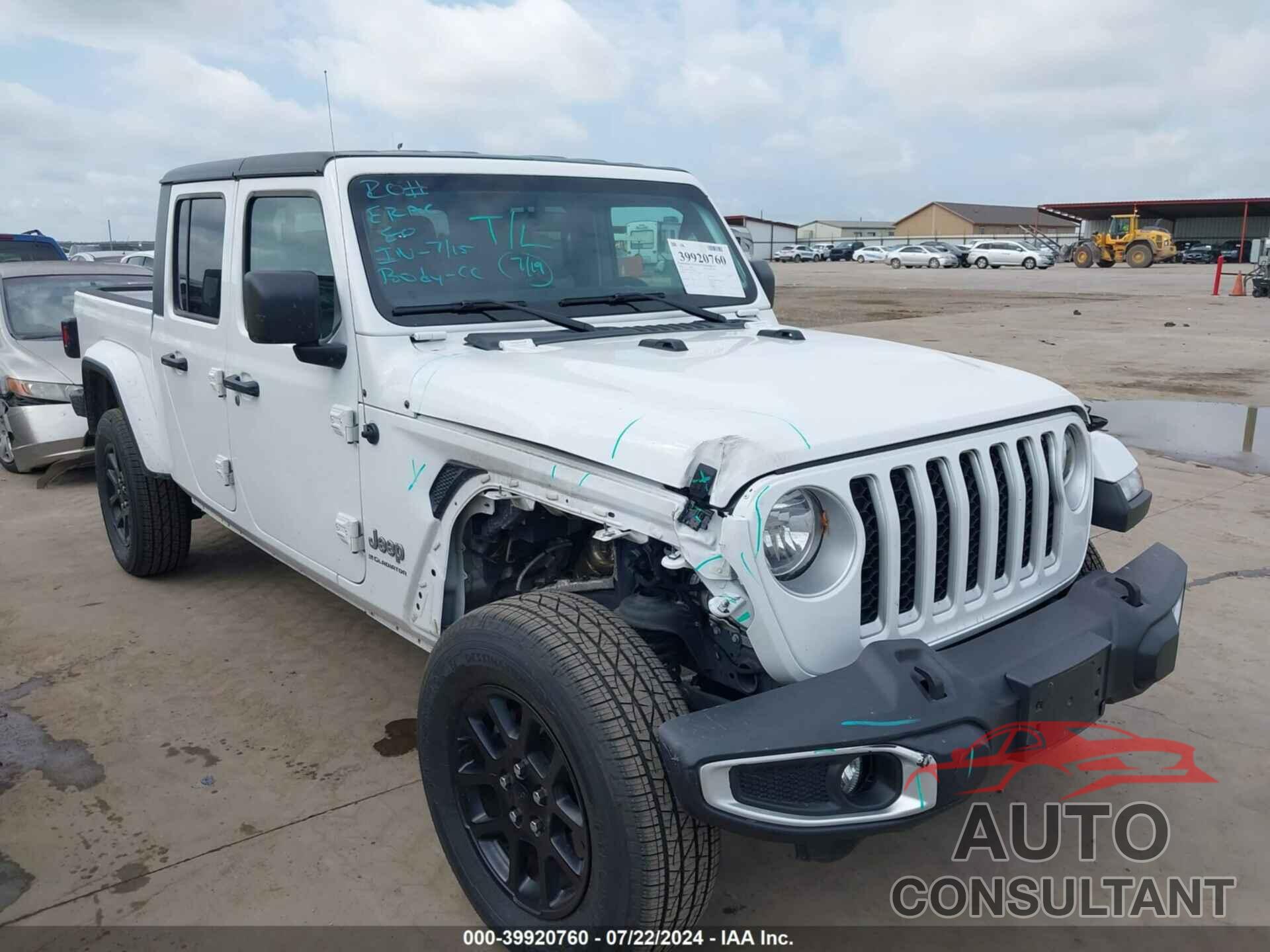 JEEP GLADIATOR 2023 - 1C6HJTFG9PL569807