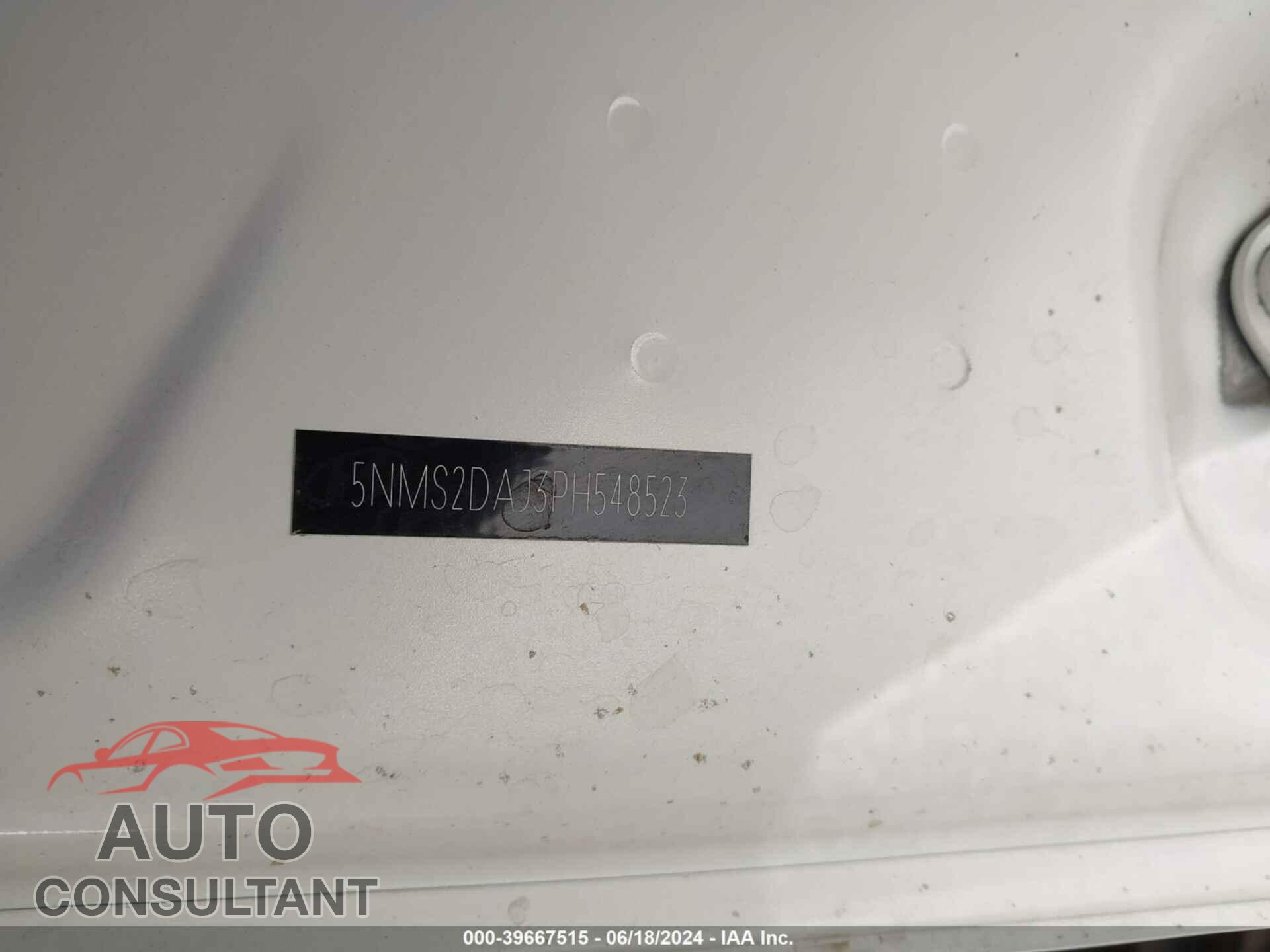HYUNDAI SANTA FE 2023 - 5NMS2DAJ3PH548523