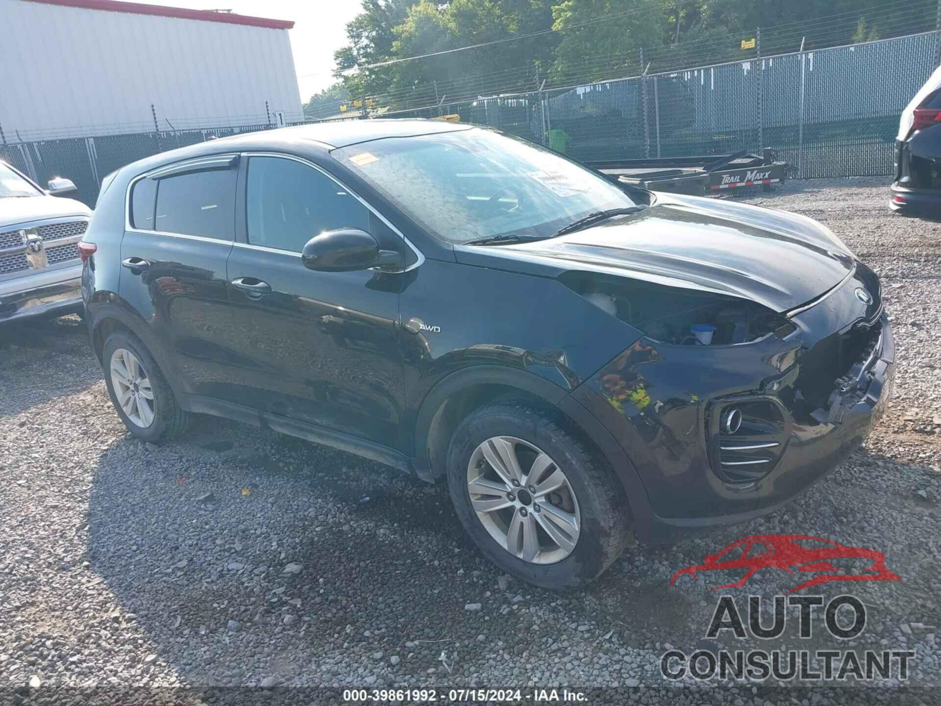 KIA SPORTAGE 2017 - KNDPMCACXH7284625