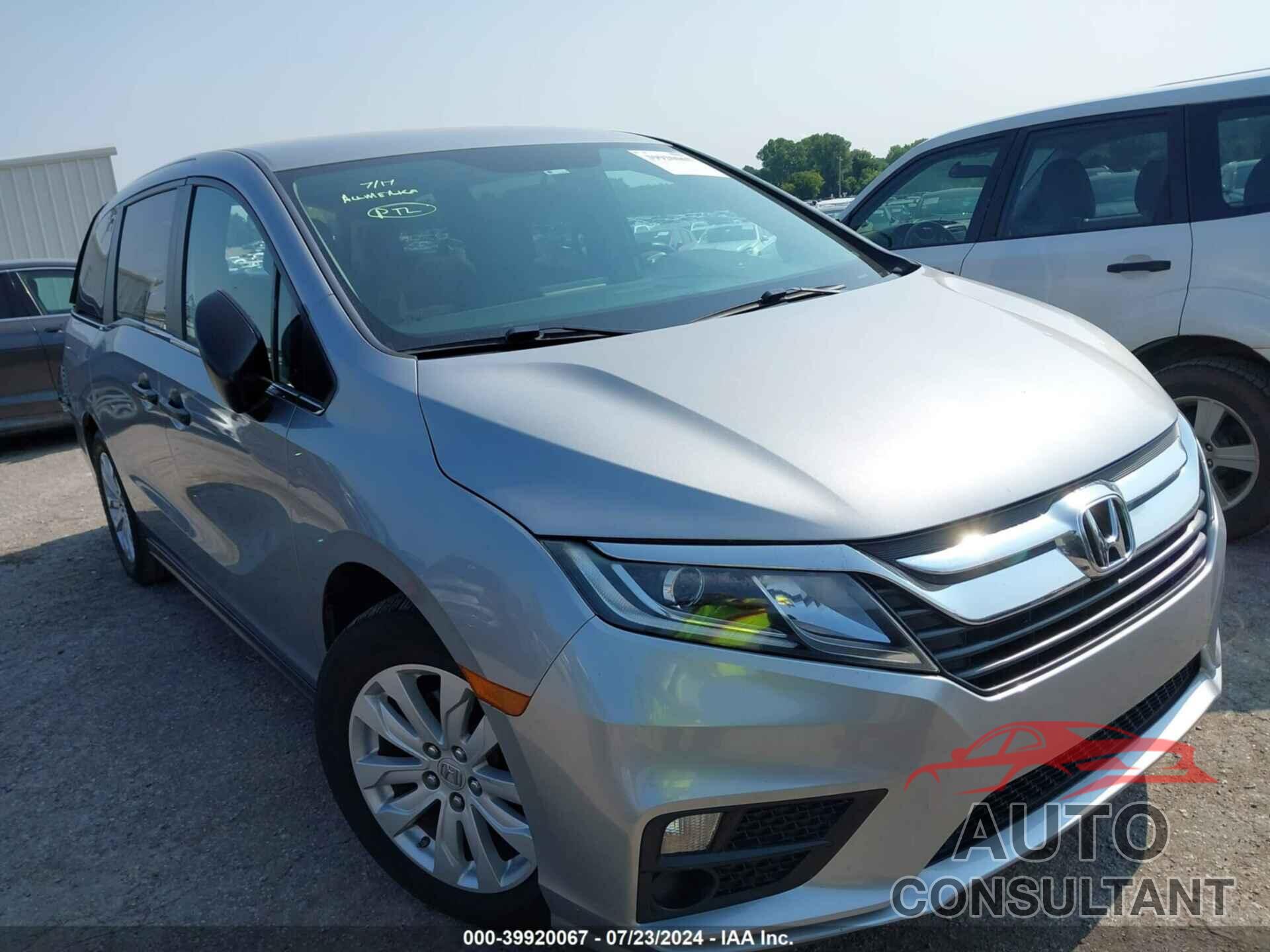 HONDA ODYSSEY 2019 - 5FNRL6H29KB010117