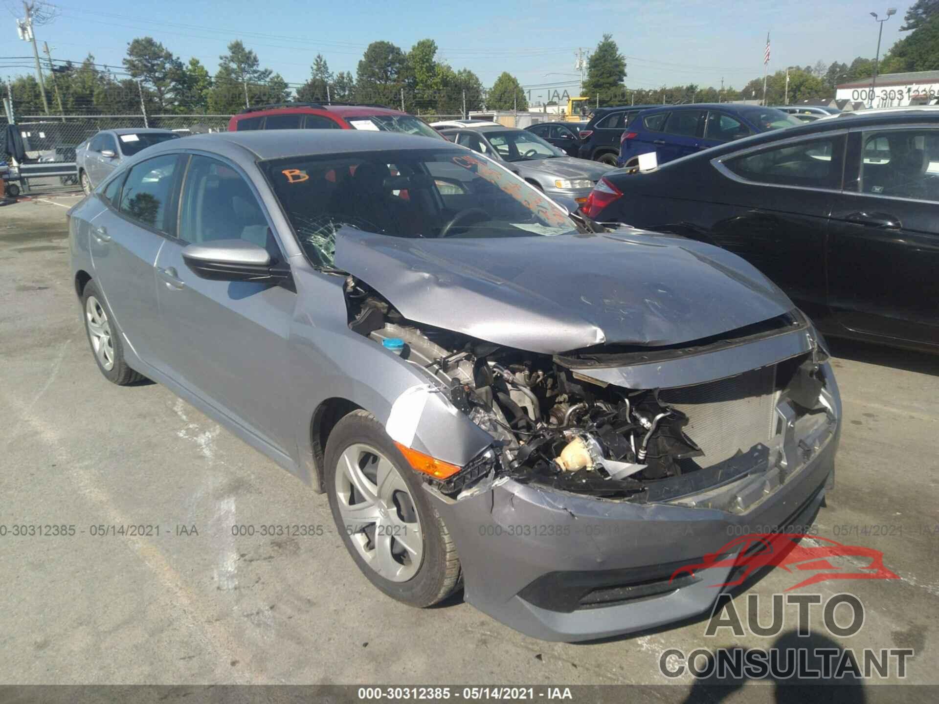 HONDA CIVIC SEDAN 2017 - 19XFC2F58HE218156