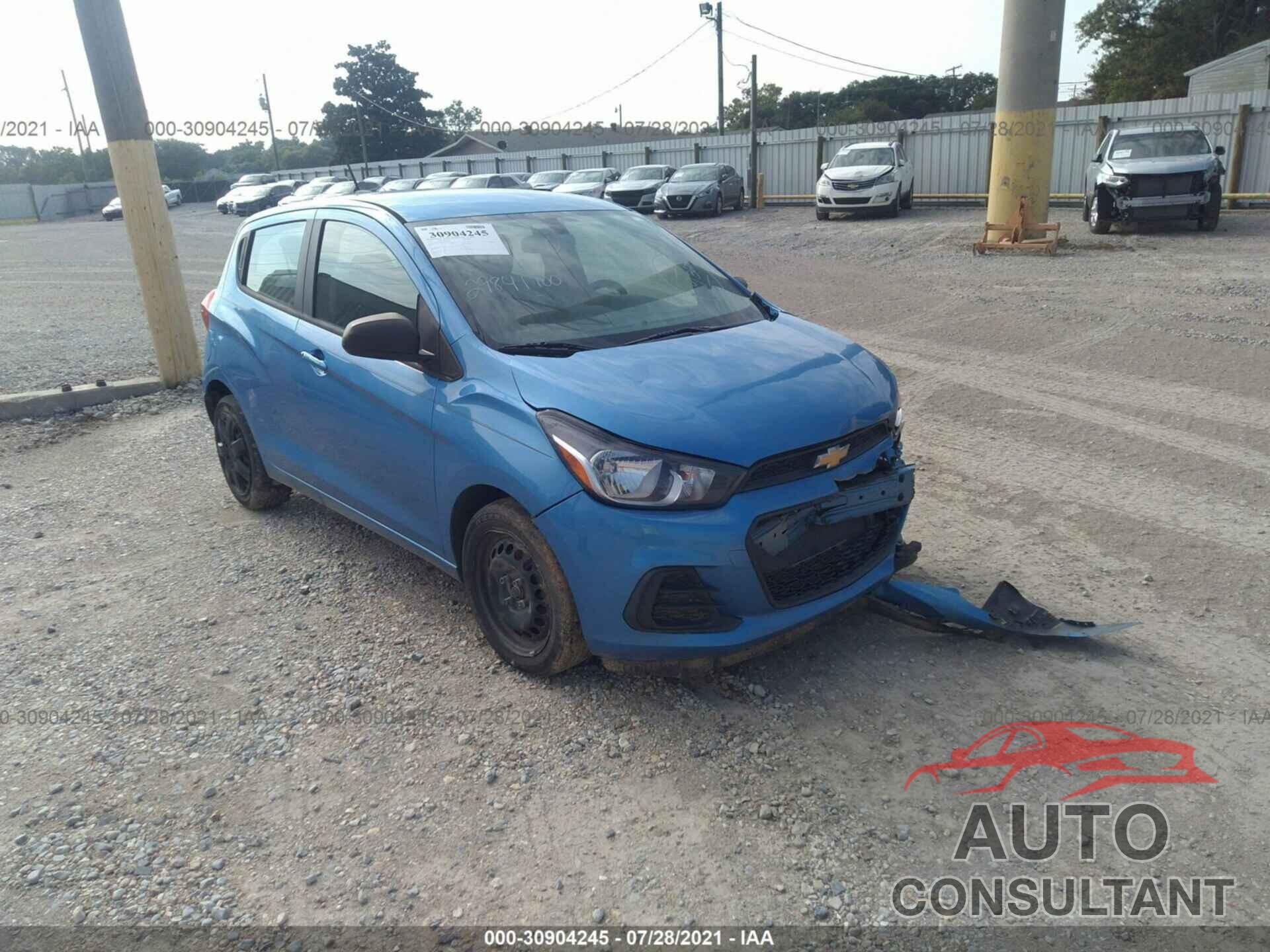 CHEVROLET SPARK 2016 - KL8CB6SA5GC569363