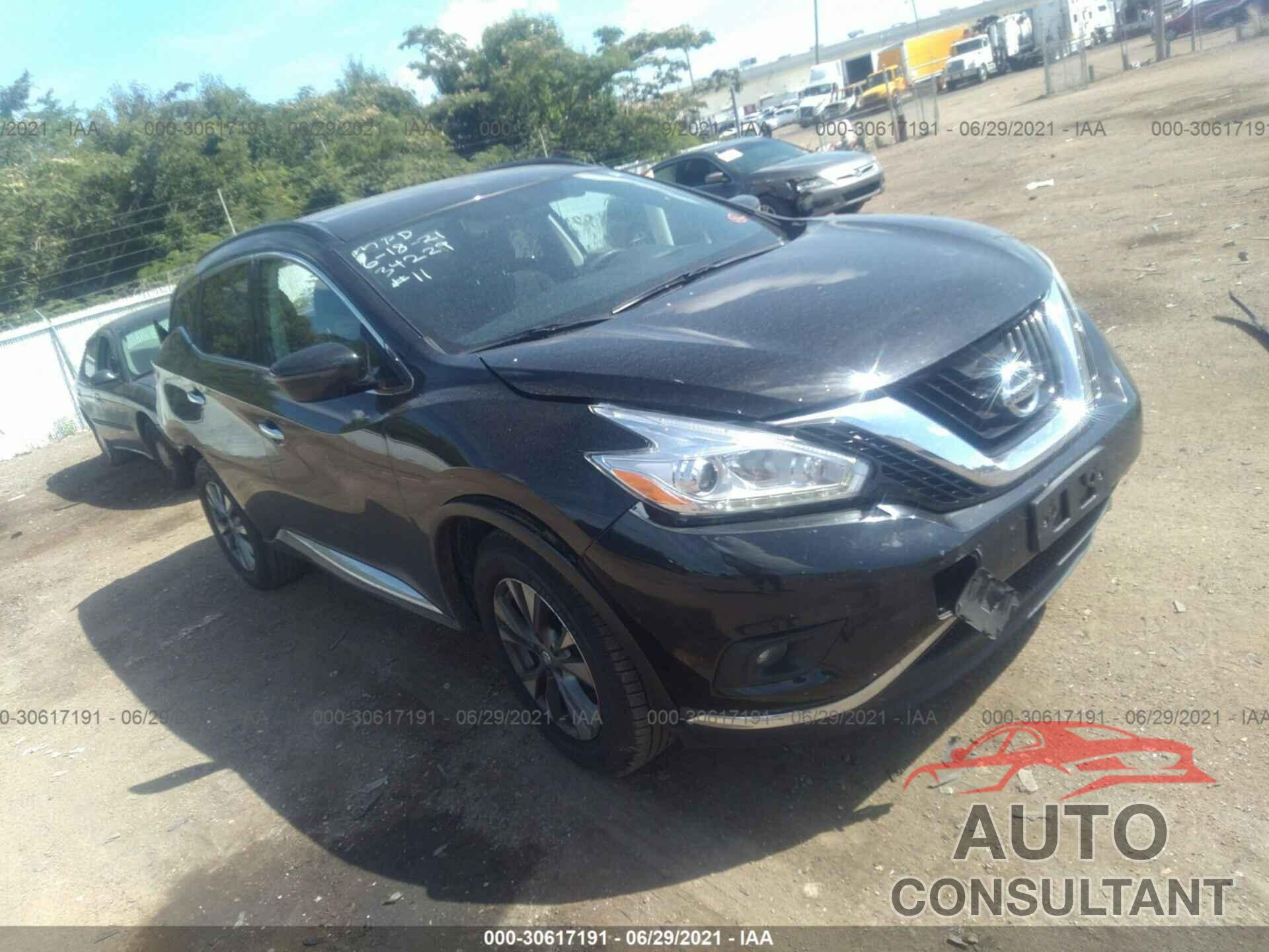 NISSAN MURANO 2017 - 5N1AZ2MG0HN139407