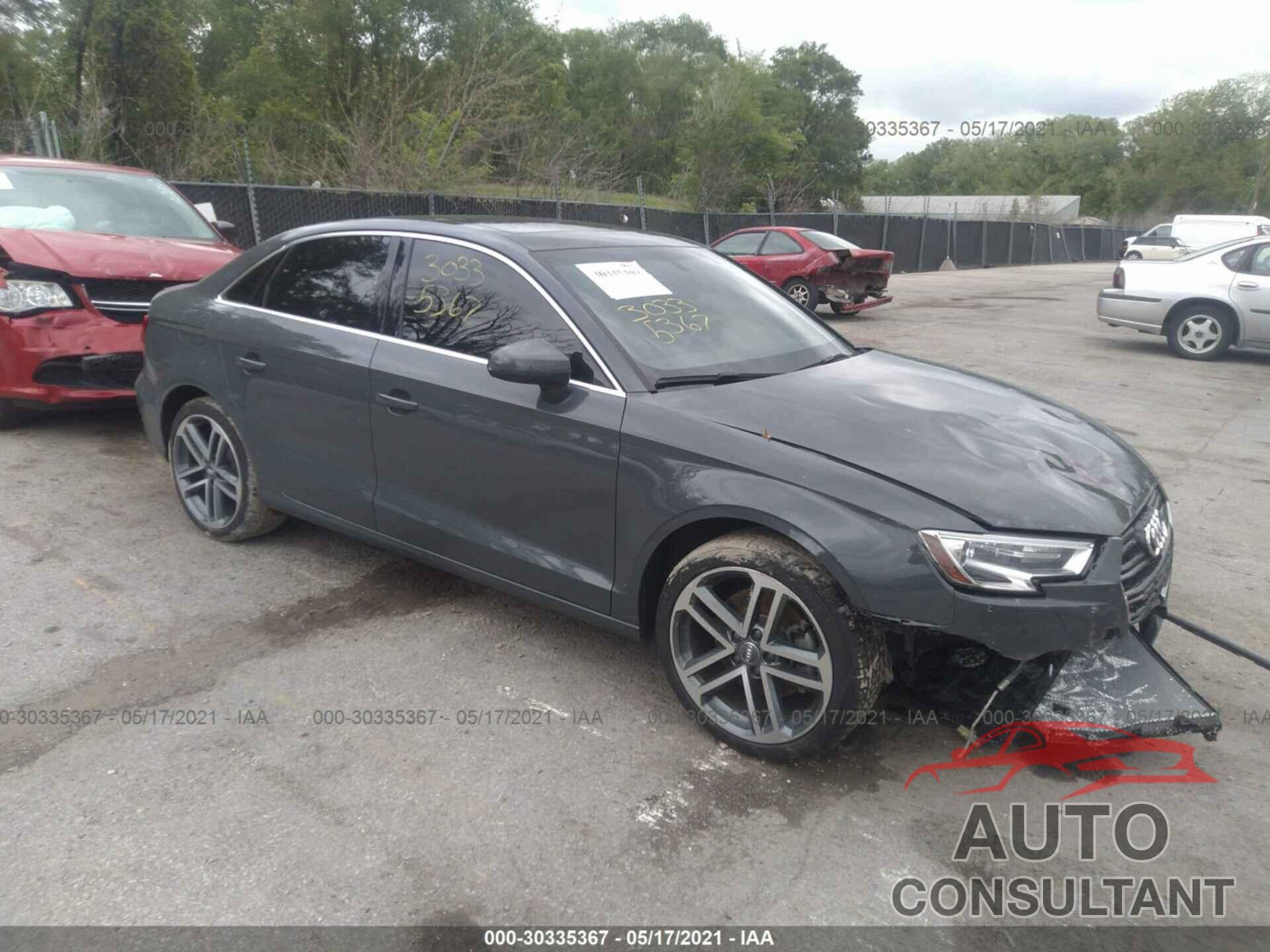 AUDI A3 SEDAN 2019 - WAUAUGFF7K1009155