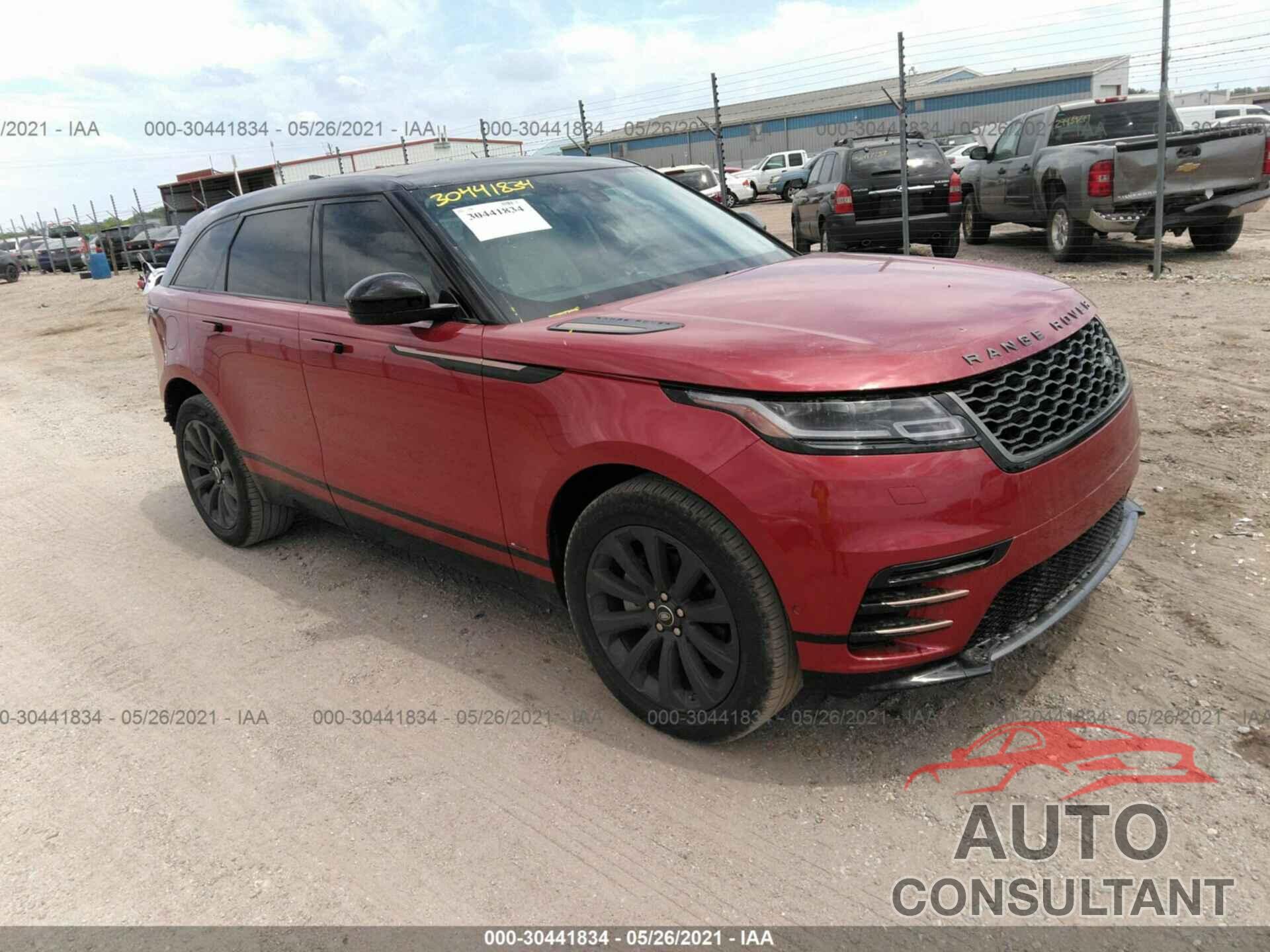 LAND ROVER RANGE ROVER VELAR 2018 - SALYL2RX3JA723111