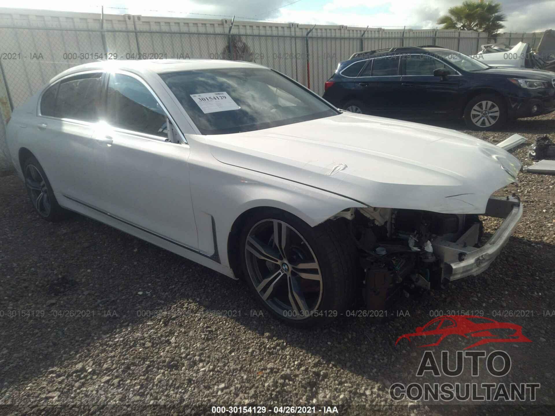 BMW 7 SERIES 2020 - WBA7T2C03LGL17048