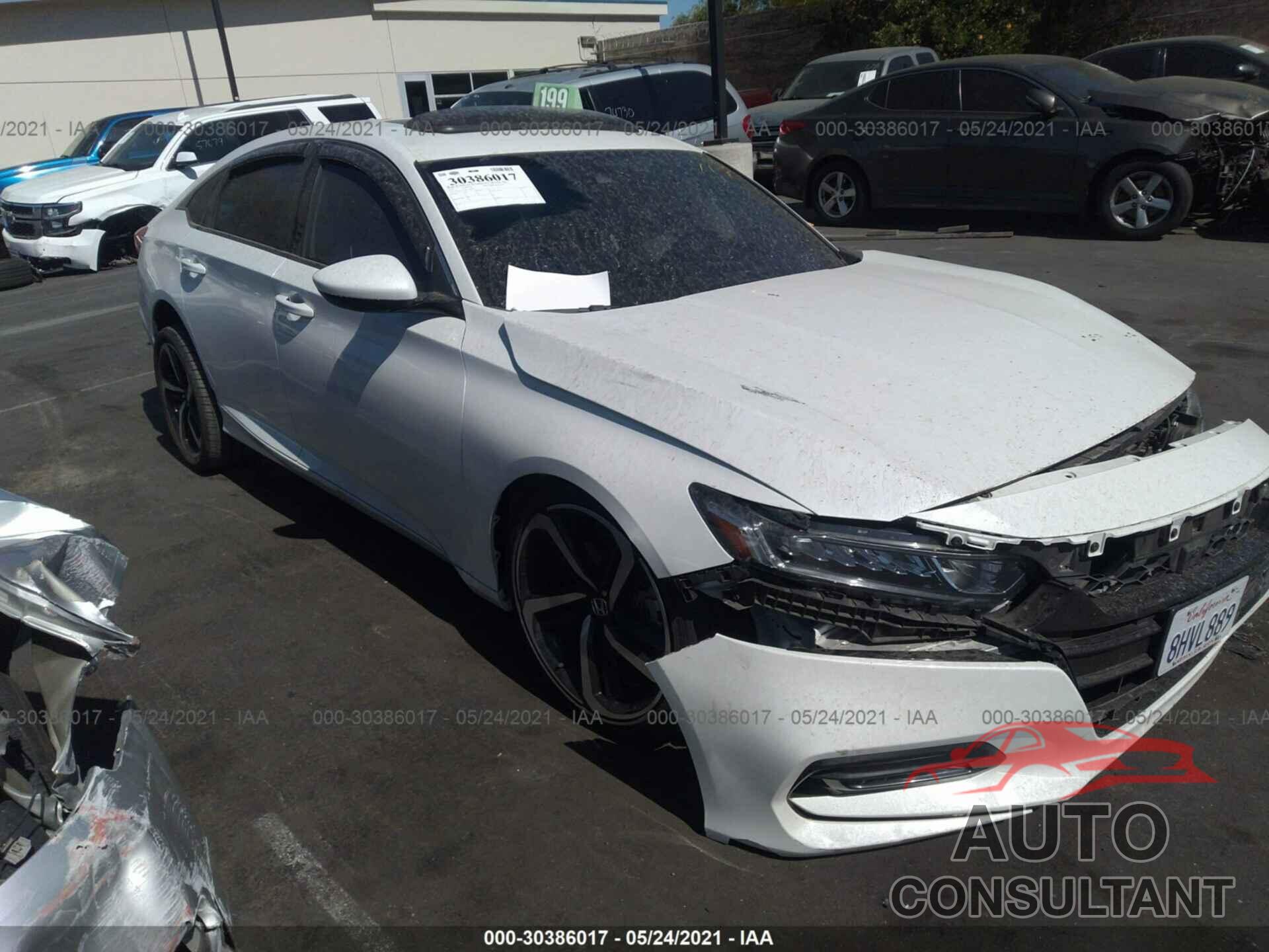 HONDA ACCORD SEDAN 2019 - 1HGCV2E3XKA006237