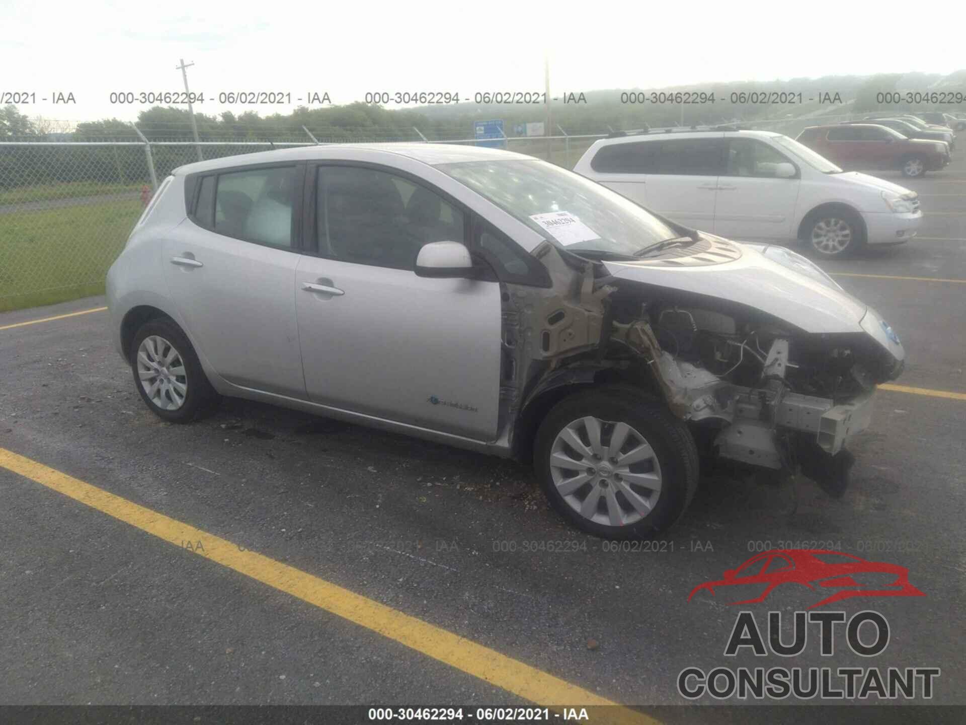 NISSAN LEAF 2017 - 1N4BZ0CP2HC301280