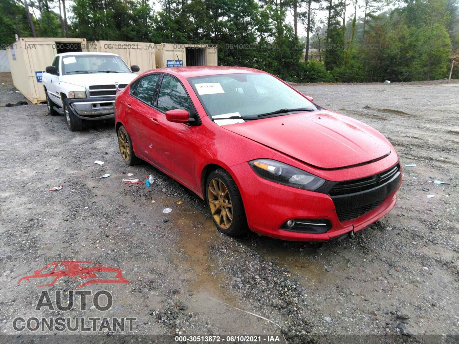 DODGE DART 2016 - 1C3CDFBB0GD504154