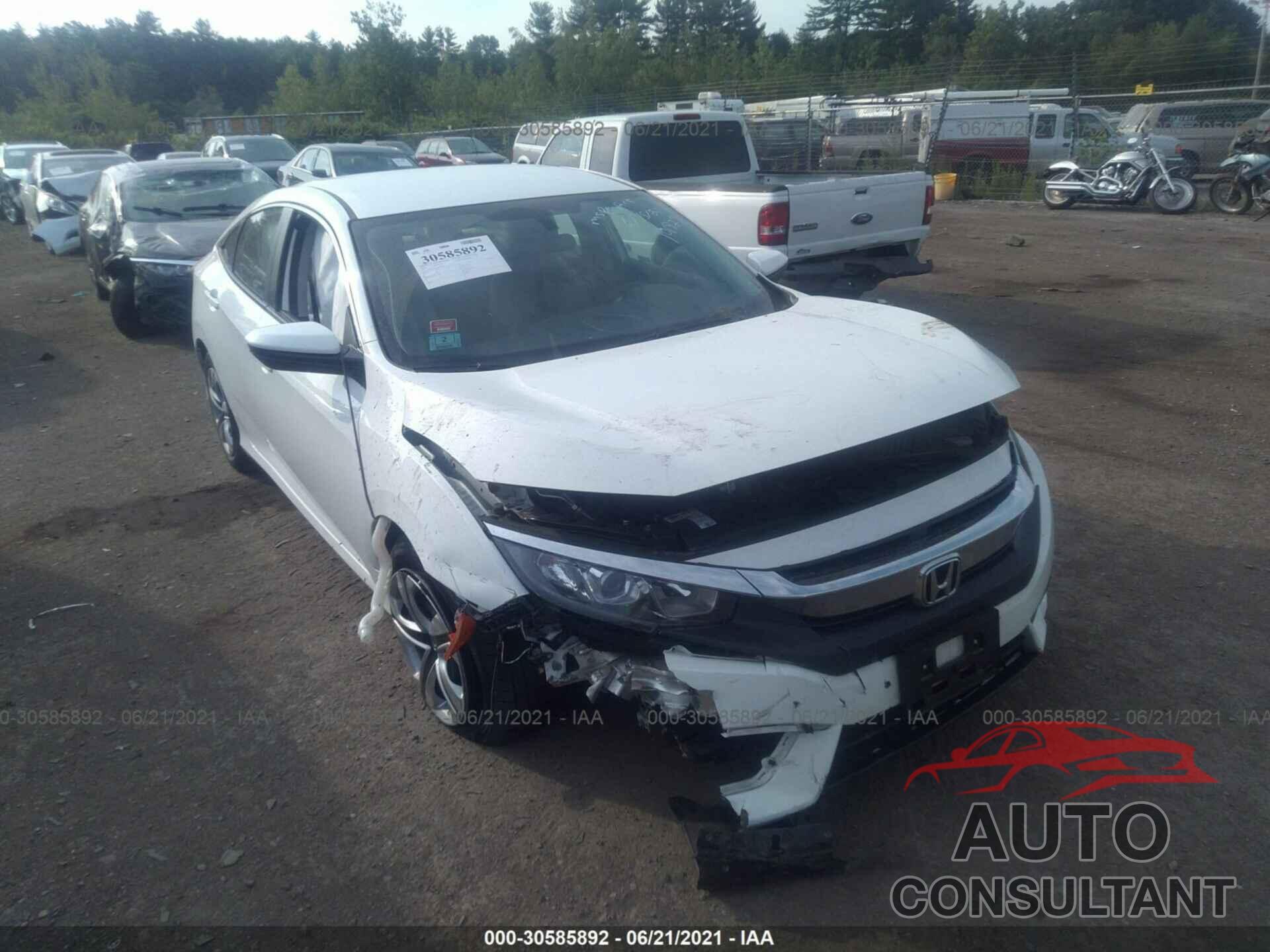 HONDA CIVIC SEDAN 2018 - 19XFC2F57JE209325