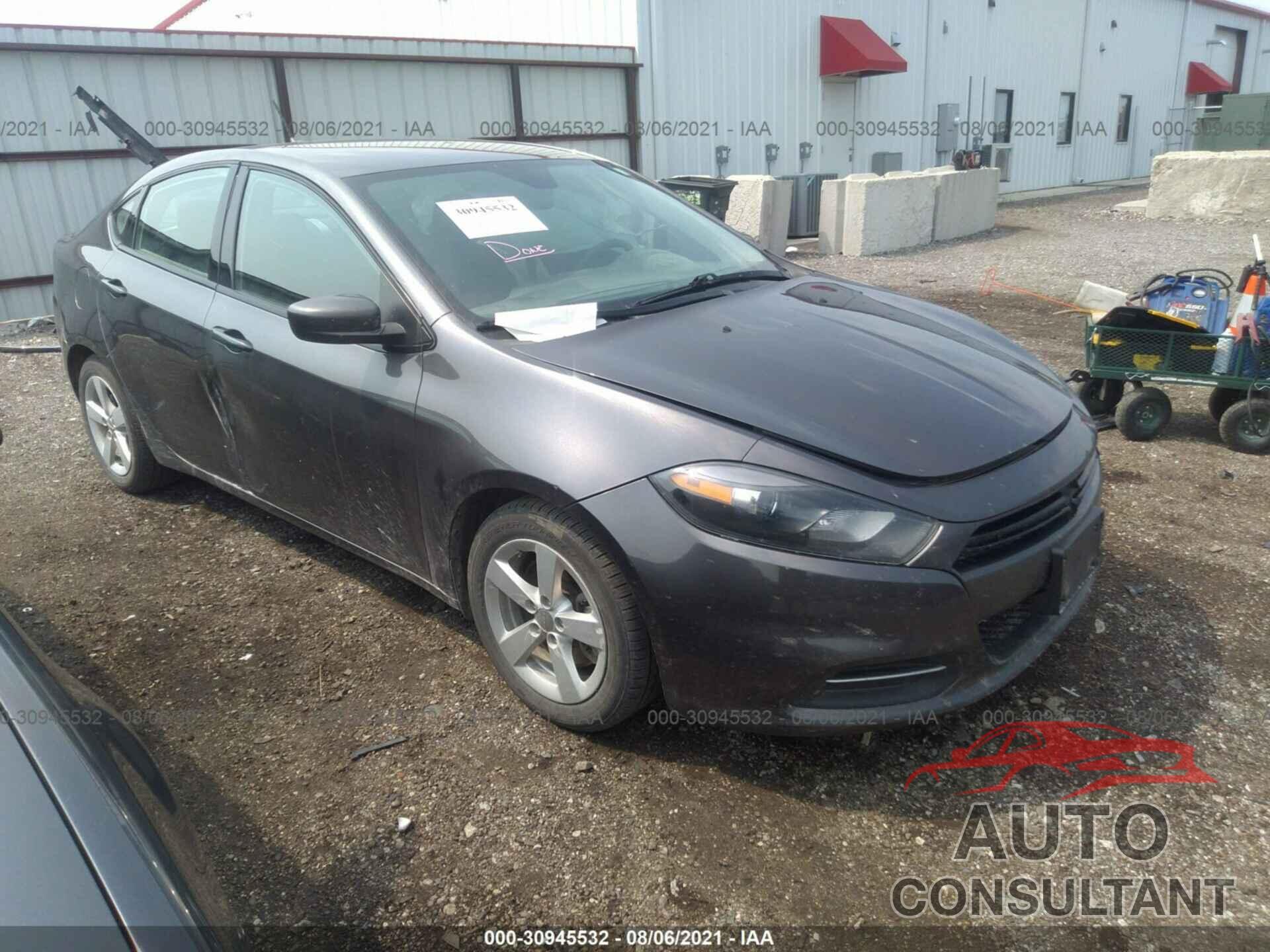 DODGE DART 2016 - 1C3CDFBB7GD629636