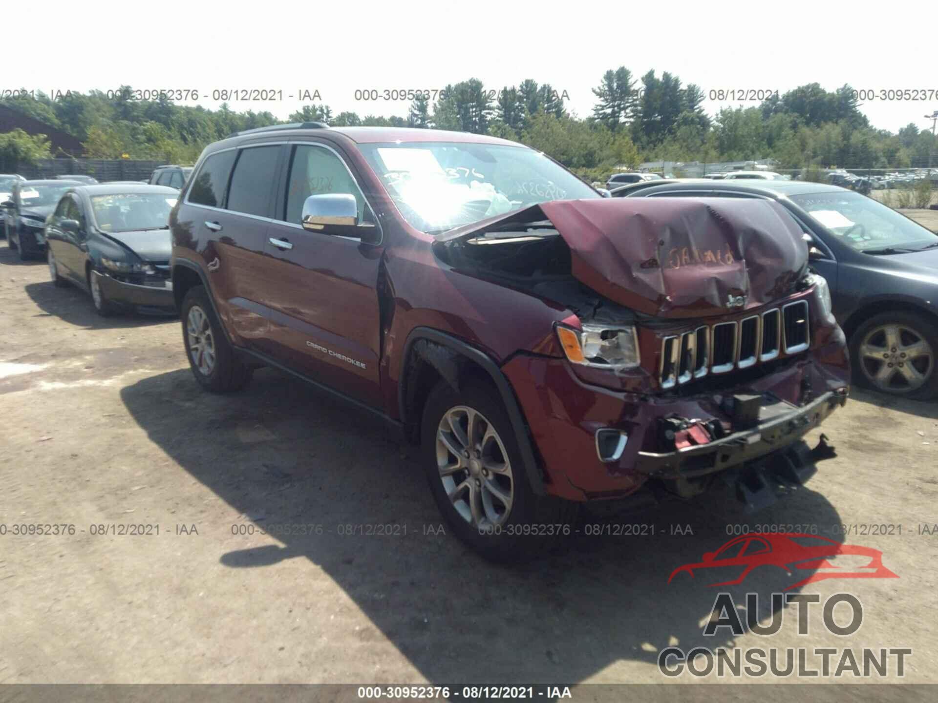 JEEP GRAND CHEROKEE 2016 - 1C4RJFBG6GC504367