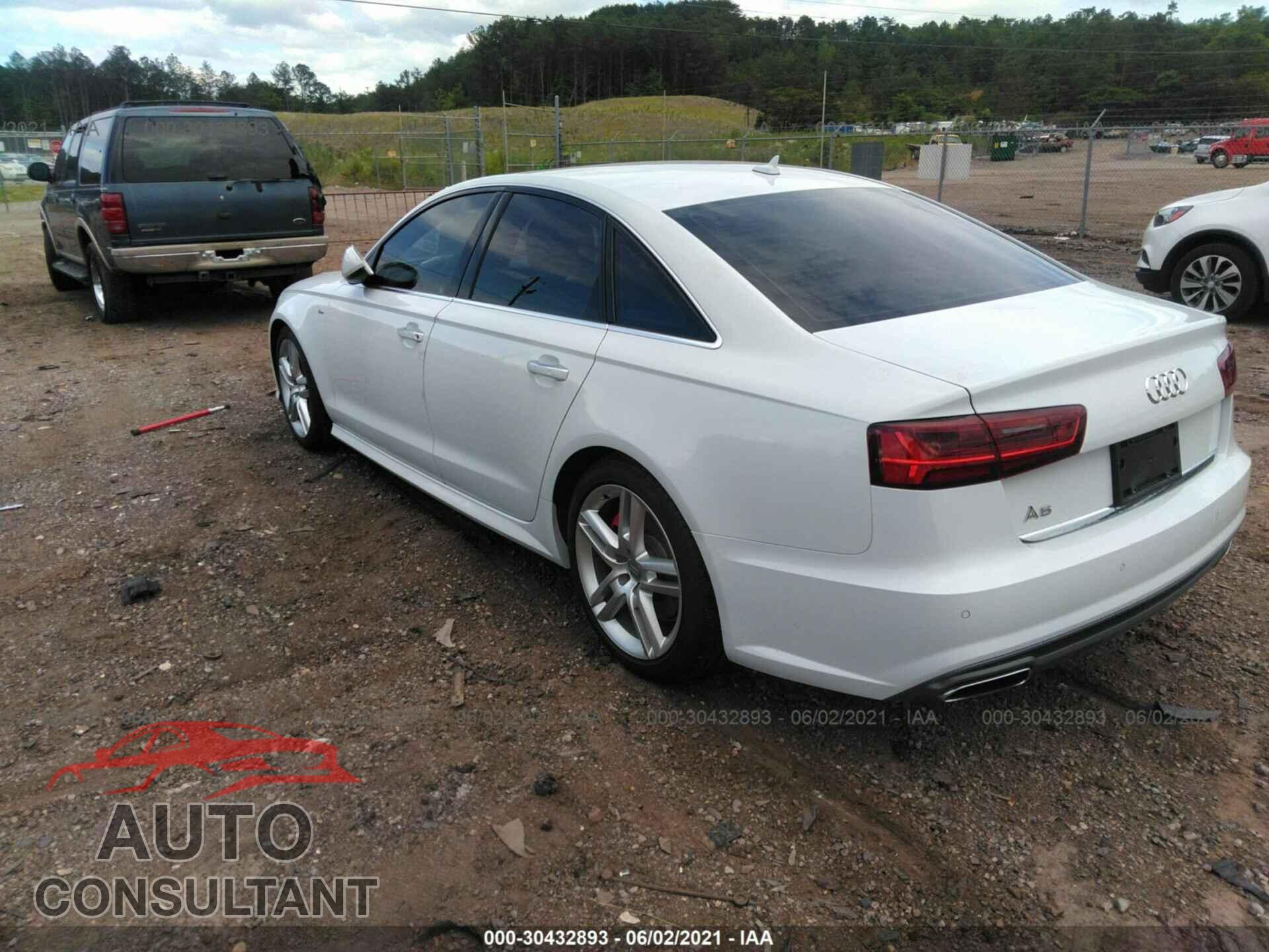 AUDI A6 2016 - WAUDFAFC7GN018397