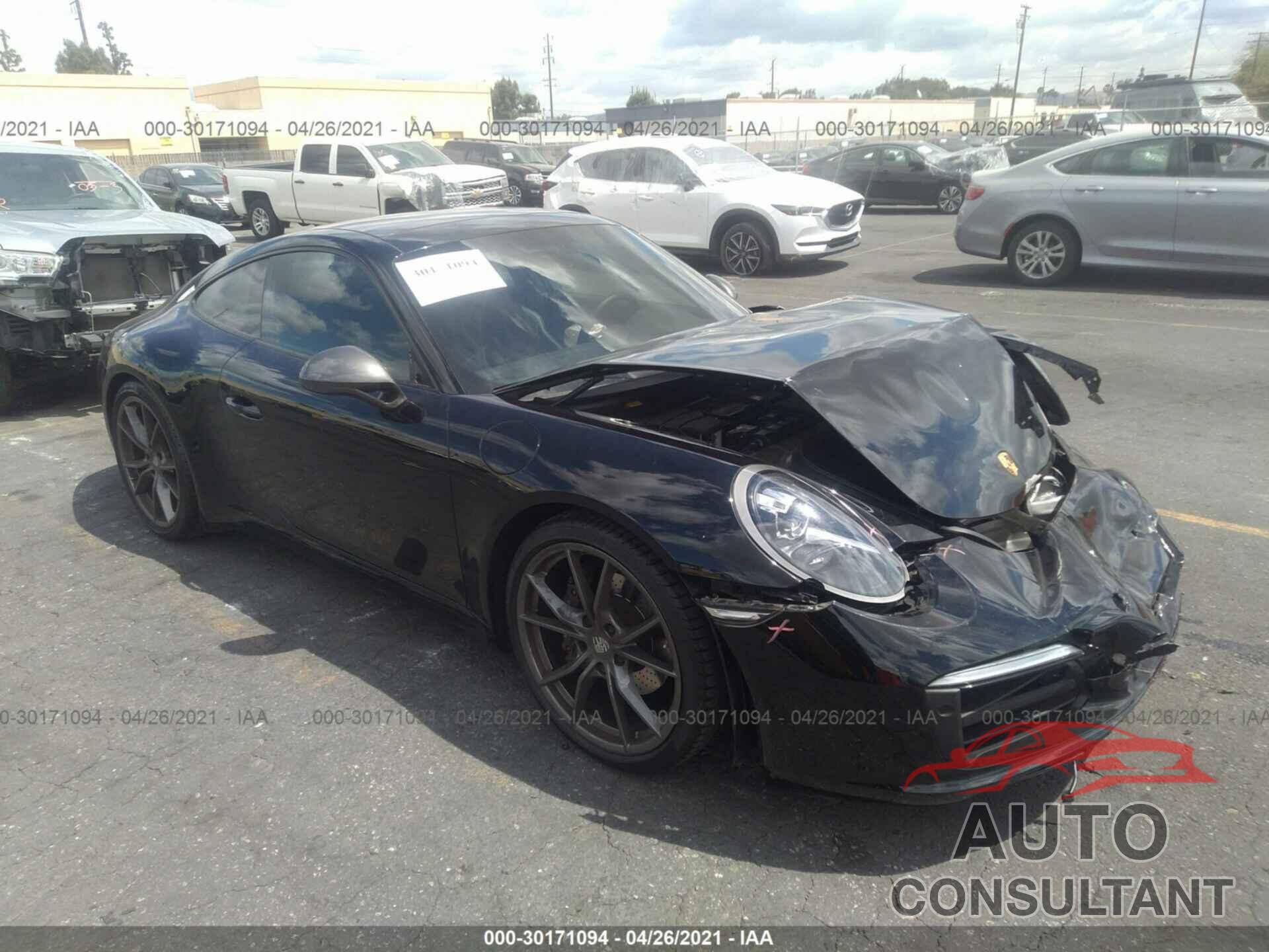 PORSCHE 911 2019 - WP0AA2A96KS104106