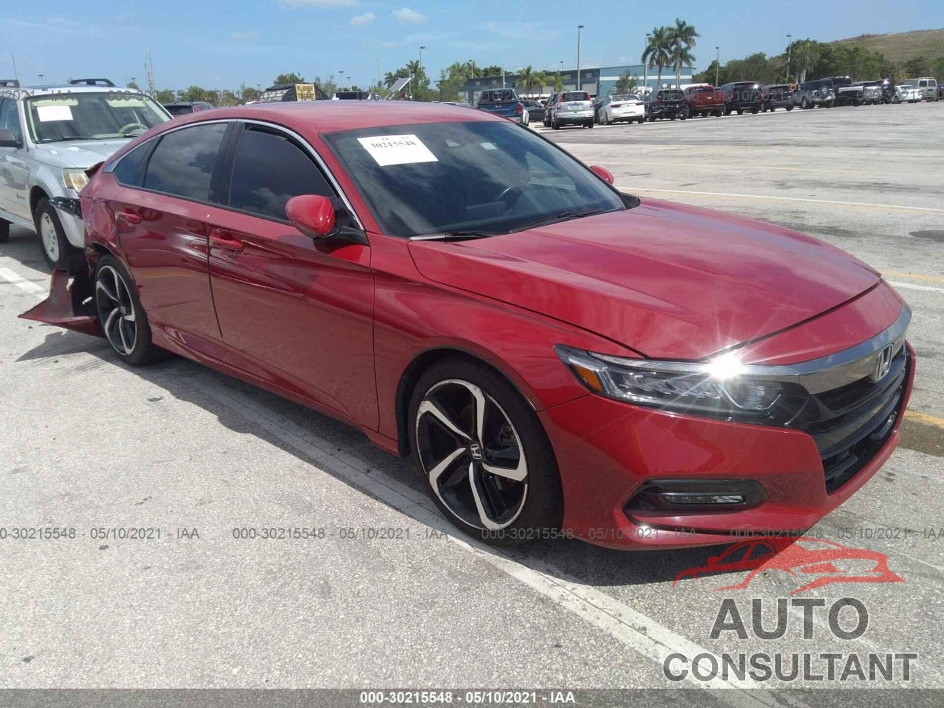 HONDA ACCORD SEDAN 2018 - 1HGCV1F36JA222030