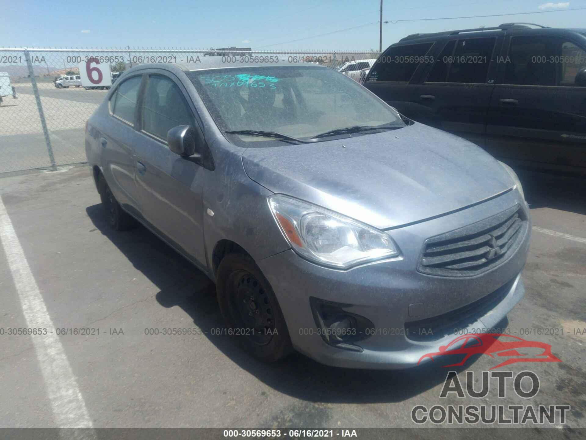 MITSUBISHI MIRAGE G4 2017 - ML32F3FJ2HHF15643