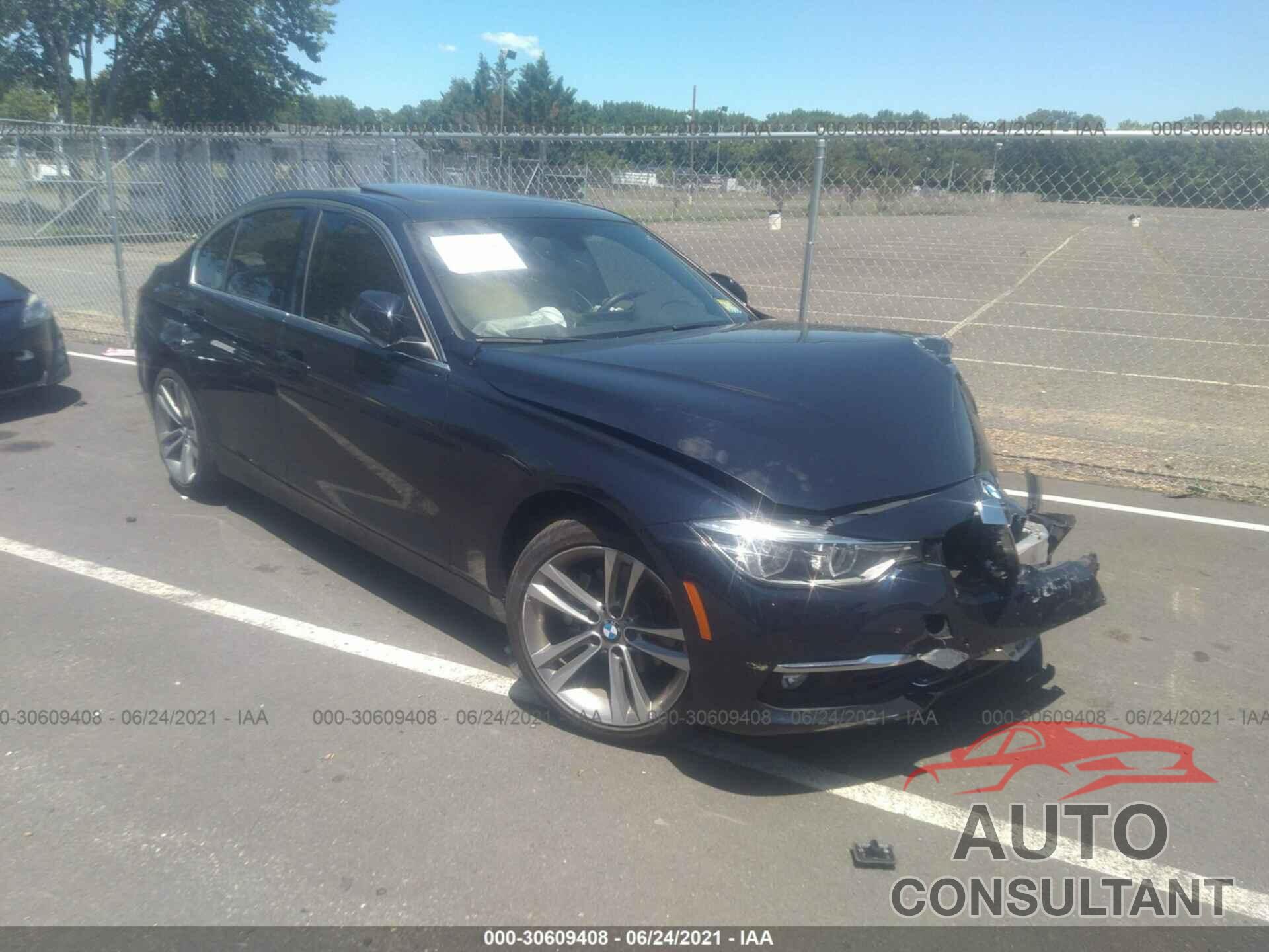 BMW 3 SERIES 2016 - WBA8E9C54GK647657