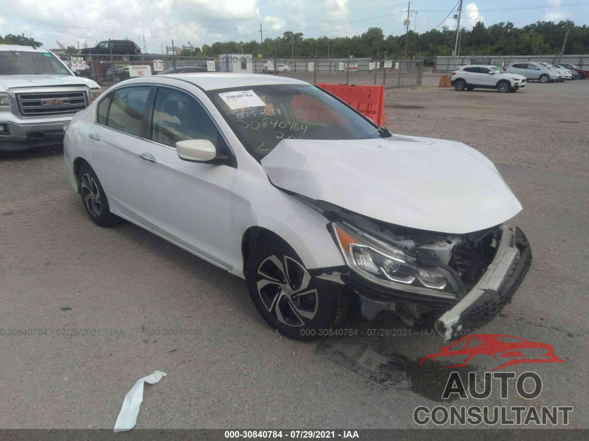HONDA ACCORD SEDAN 2017 - 1HGCR2F37HA075298