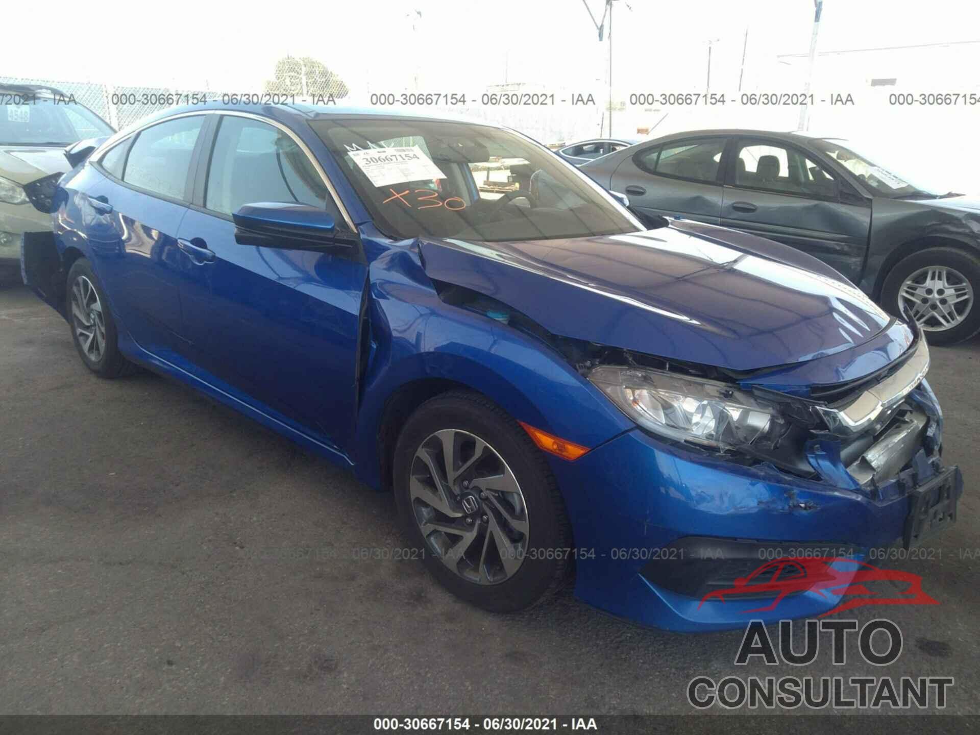 HONDA CIVIC SEDAN 2018 - 19XFC2F77JE208807