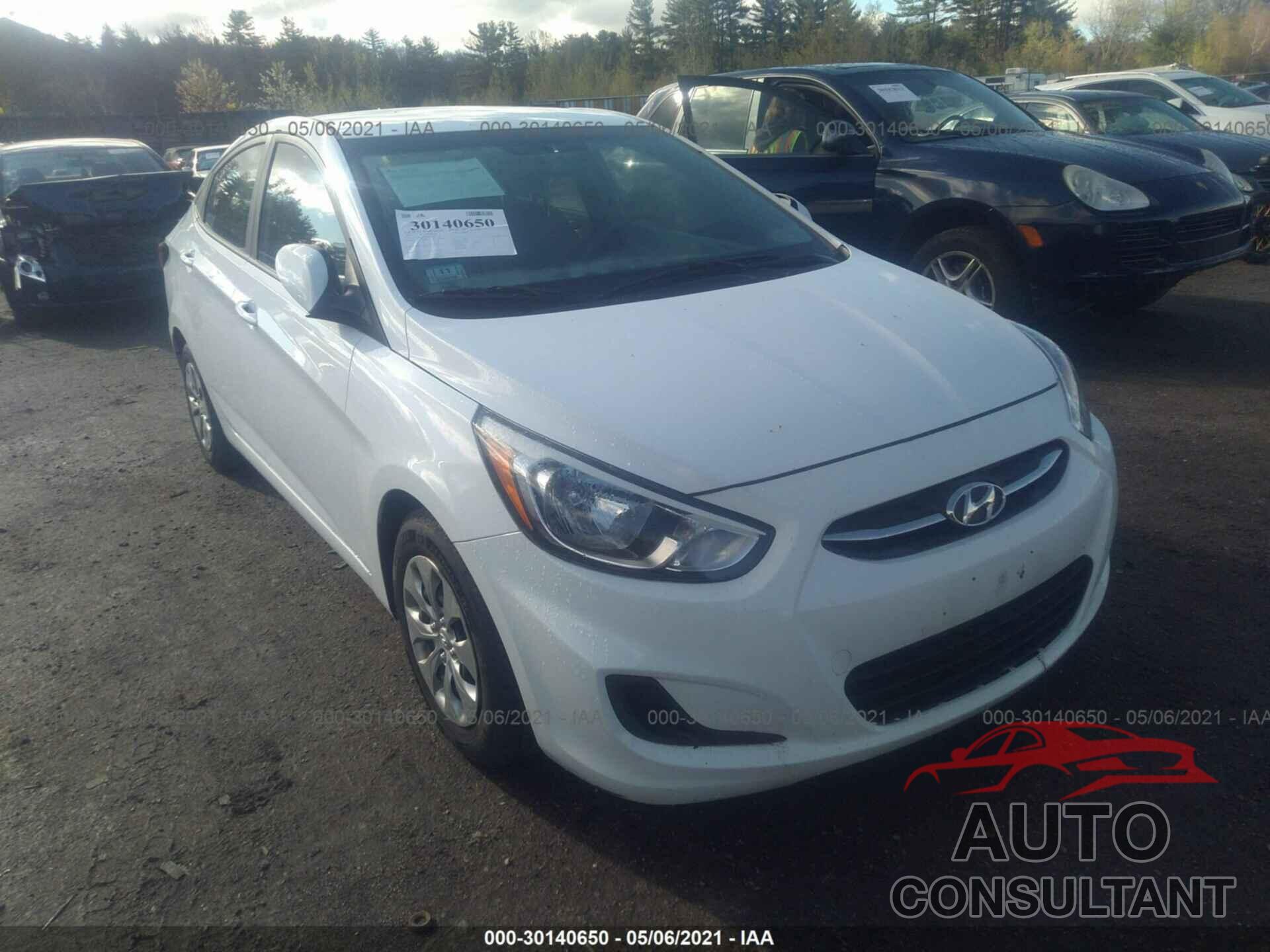 HYUNDAI ACCENT 2017 - KMHCT4AEXHU309724