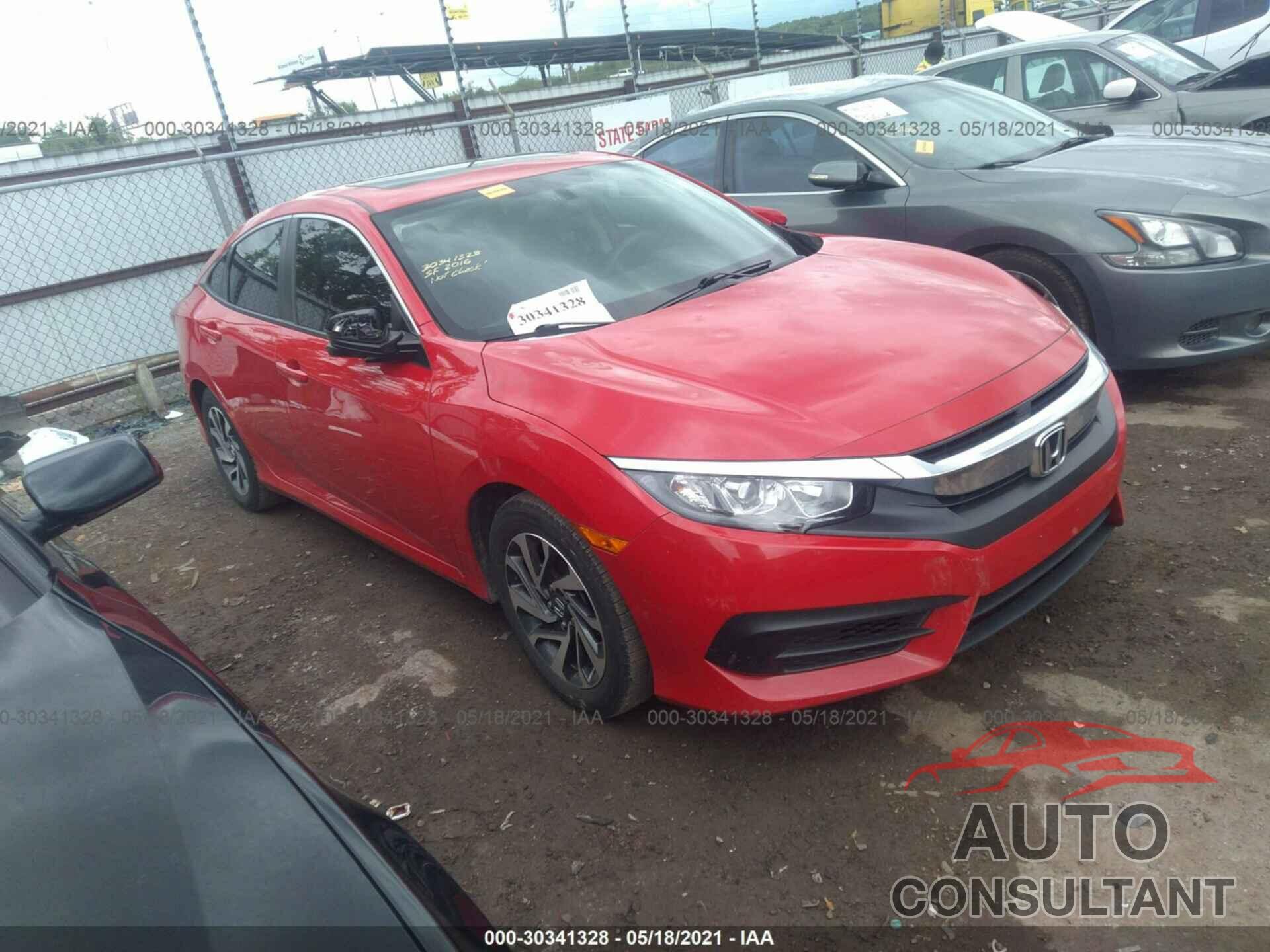 HONDA CIVIC SEDAN 2016 - 2HGFC2F74GH538354