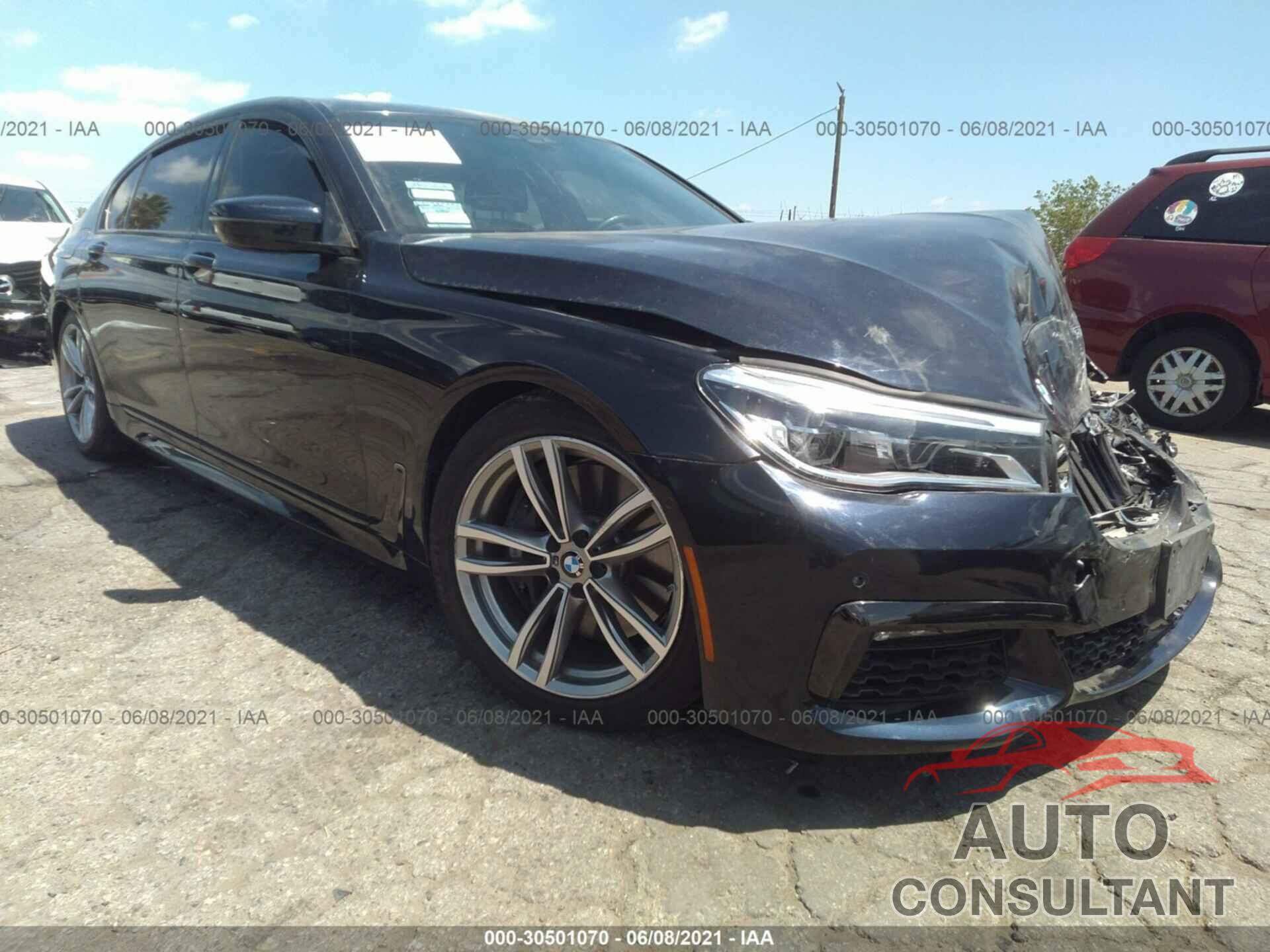 BMW 7 SERIES 2016 - WBA7F0C54GGL99935