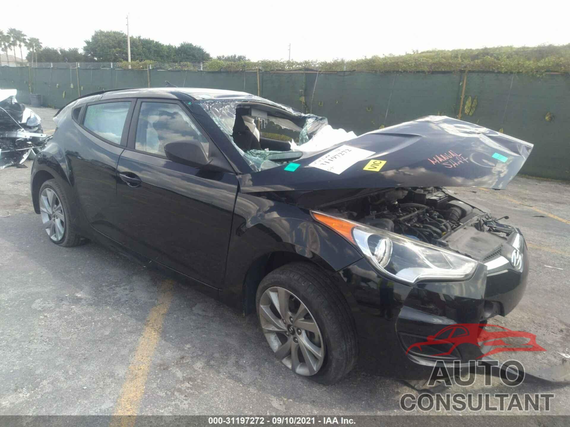 HYUNDAI VELOSTER 2016 - KMHTC6AD1GU276307