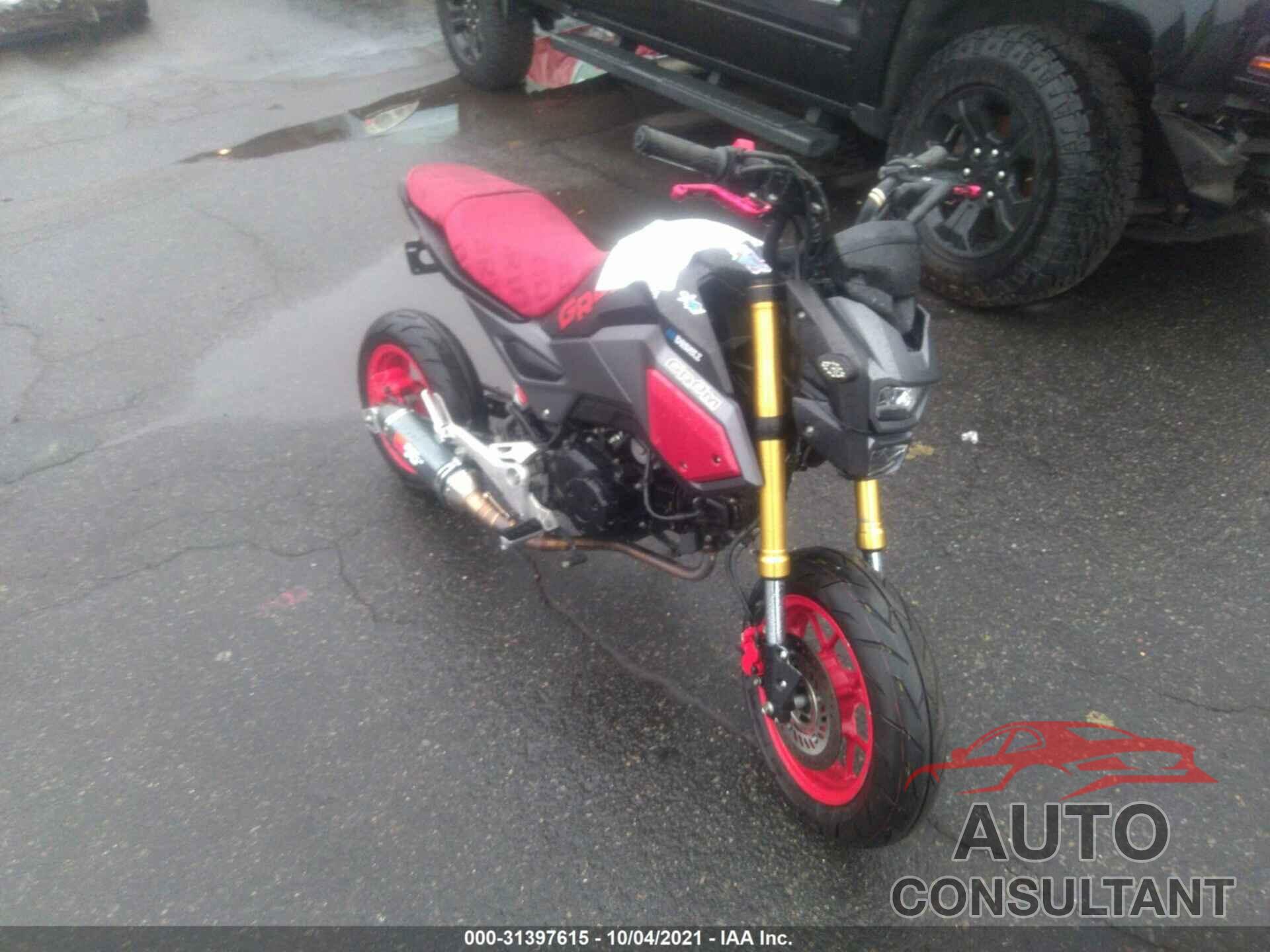 HONDA GROM 2018 - MLHJC7555J5001879
