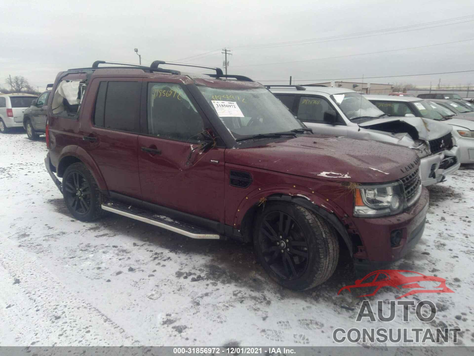 LAND ROVER LR4 2016 - SALAG2V61GA840505