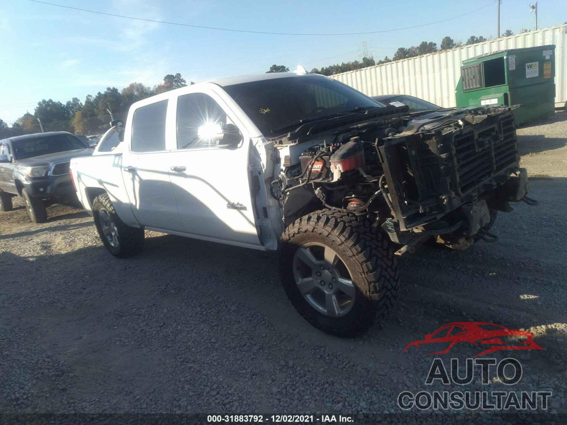 CHEVROLET SILVERADO 1500 2017 - 3GCUKTEJ6HG176346